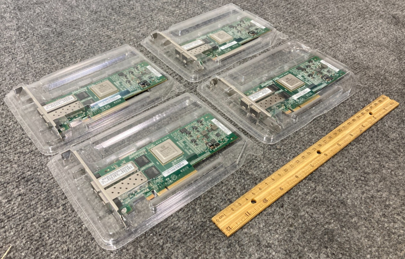 Lot of 4 QLOGIC QLE8152-CU-E NETWORK ADAPTER FE0210401-26 C - NIB, Sealed -