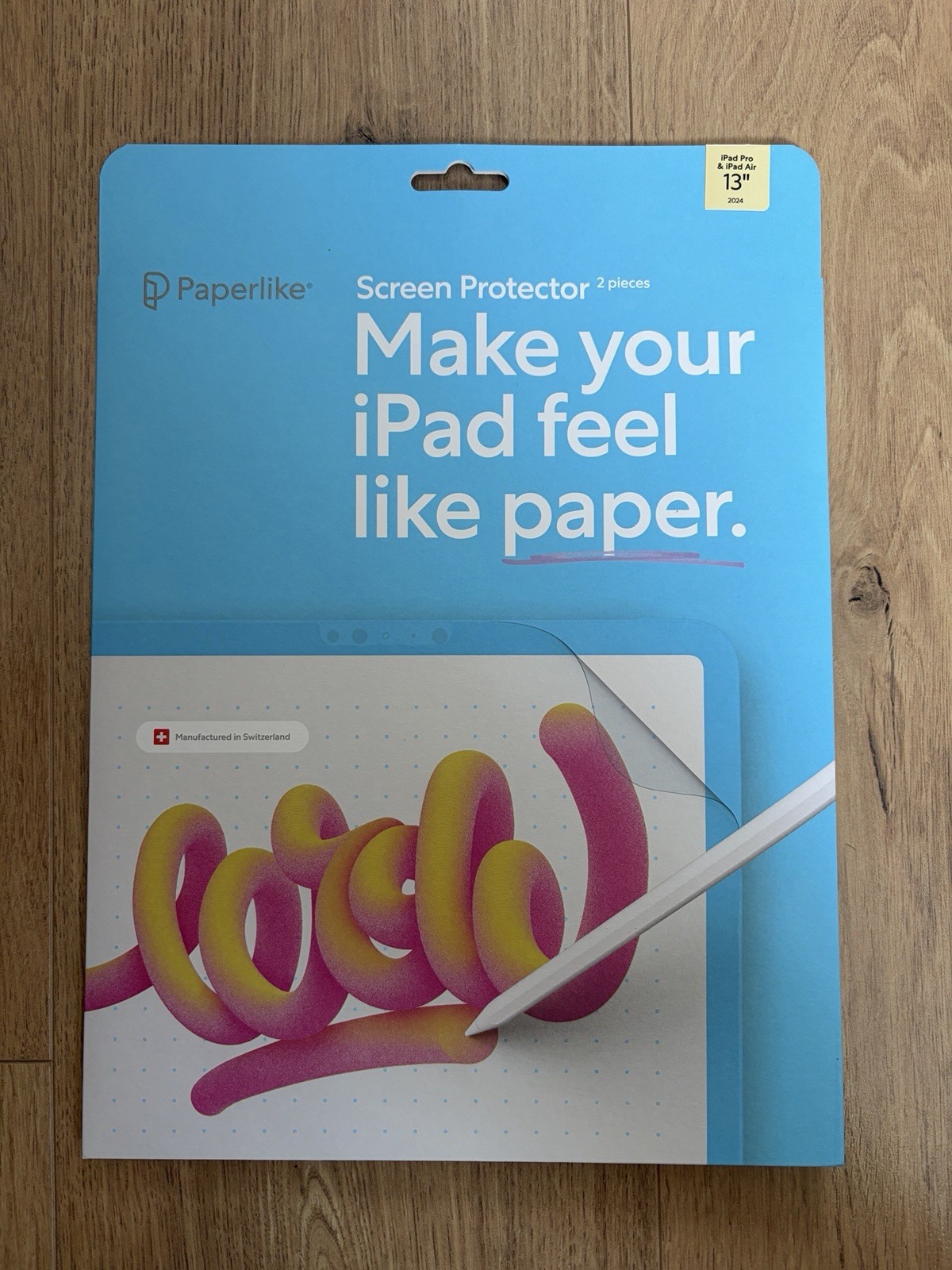 Paperlike Screen Protector 2.1 (2 pieces) for iPad Pro & Air 13” 2024 & 2025