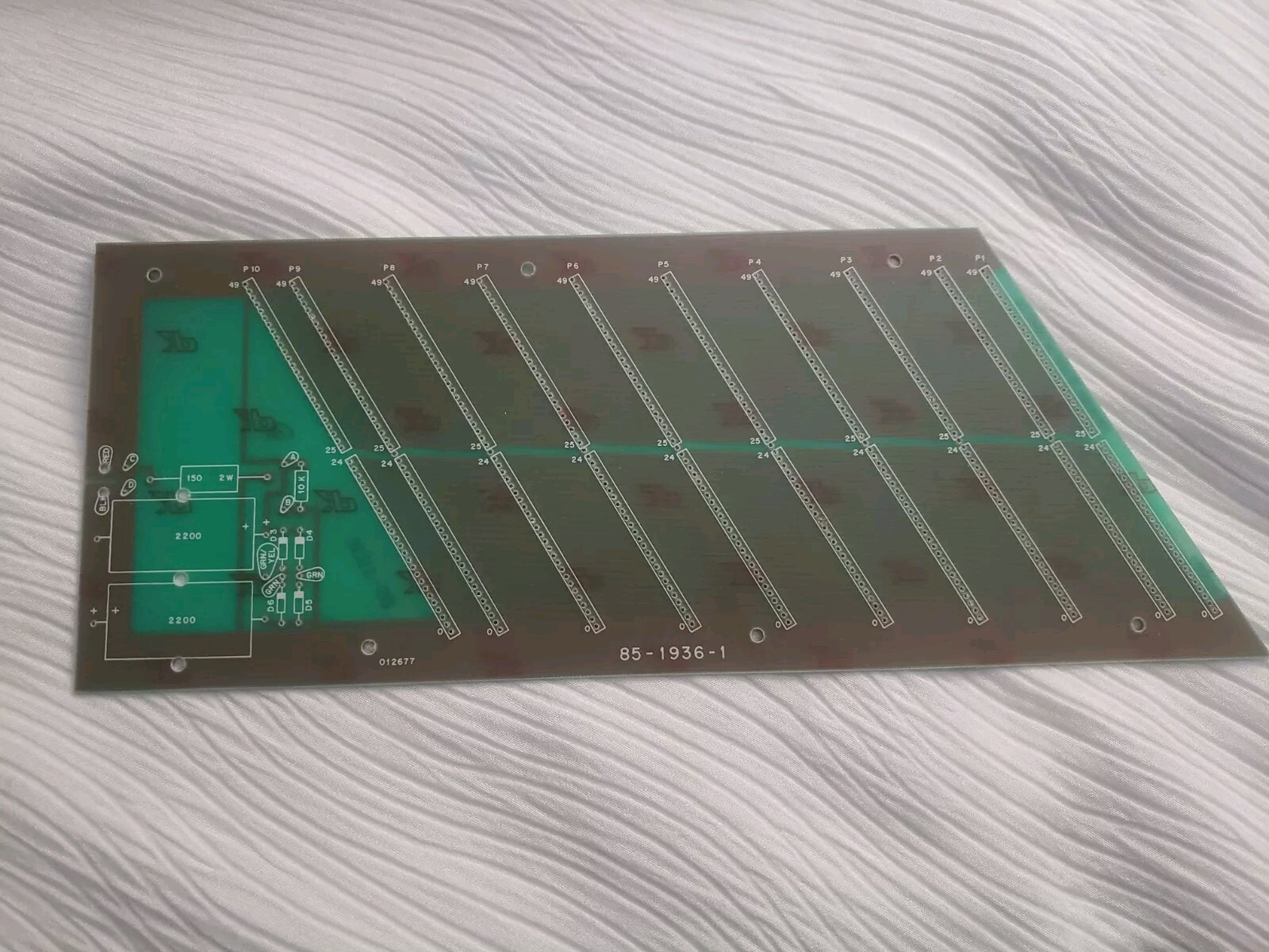 Extremely Rare NEW Heath/ Heathkit Backplane Board #85-1936-1 for H8 Computer