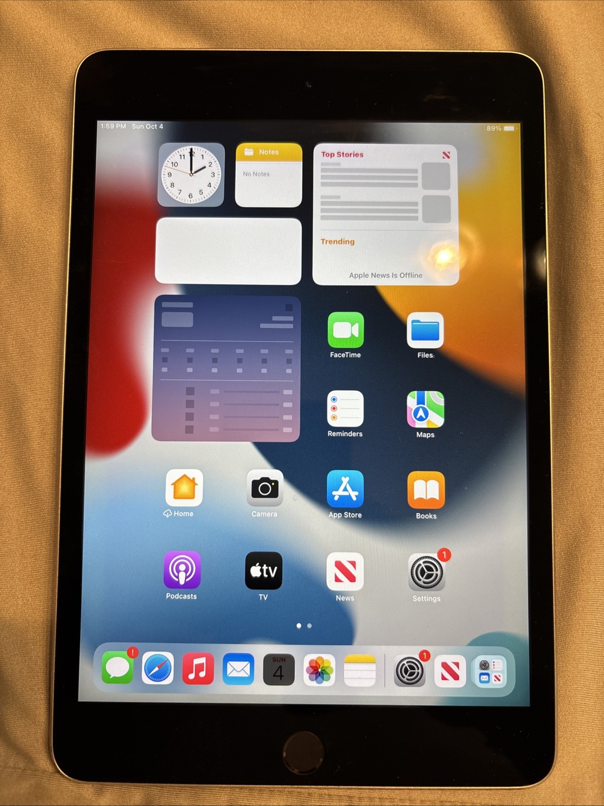 Apple iPad Mini 4 MK9N2LL/A 7.9" 128GB Wi-Fi Unlocked Tested 