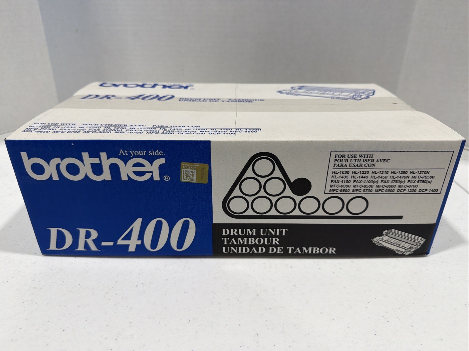 Brother DR400 Black Drum Unit Cartridge NIB SEALED