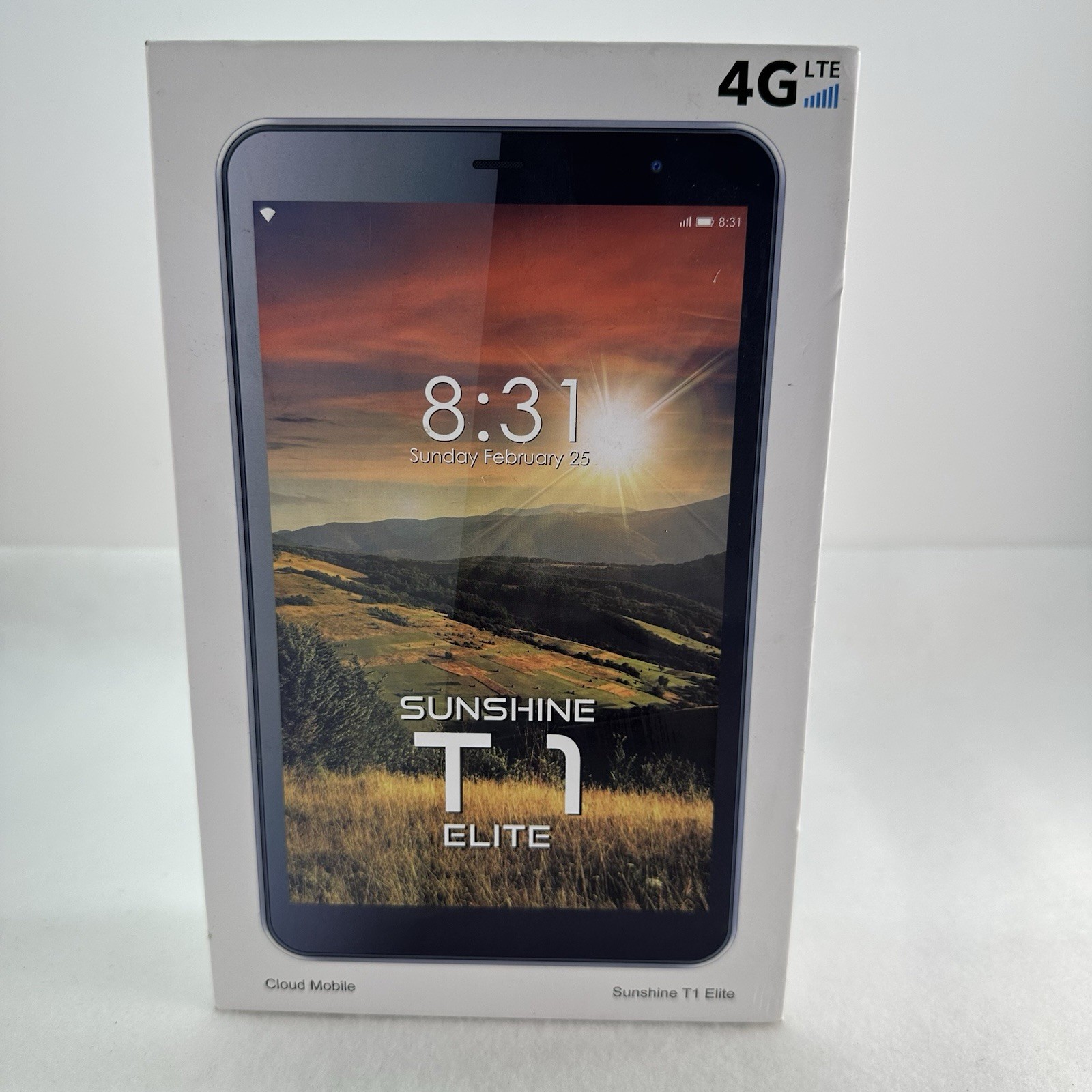 Cloud Mobile Sunshine T1 Elite 8" 4G LTE 16GB 2GB RAM Tablet Silver Tested
