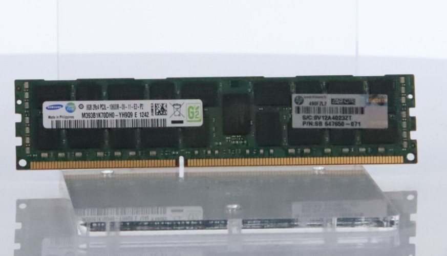 Lot of 13 Samsung 8GB 2Rx4 PC3L-10600R-09-11-E2-P2 ECC RG RAM M393B1K70DH0-YH9Q9