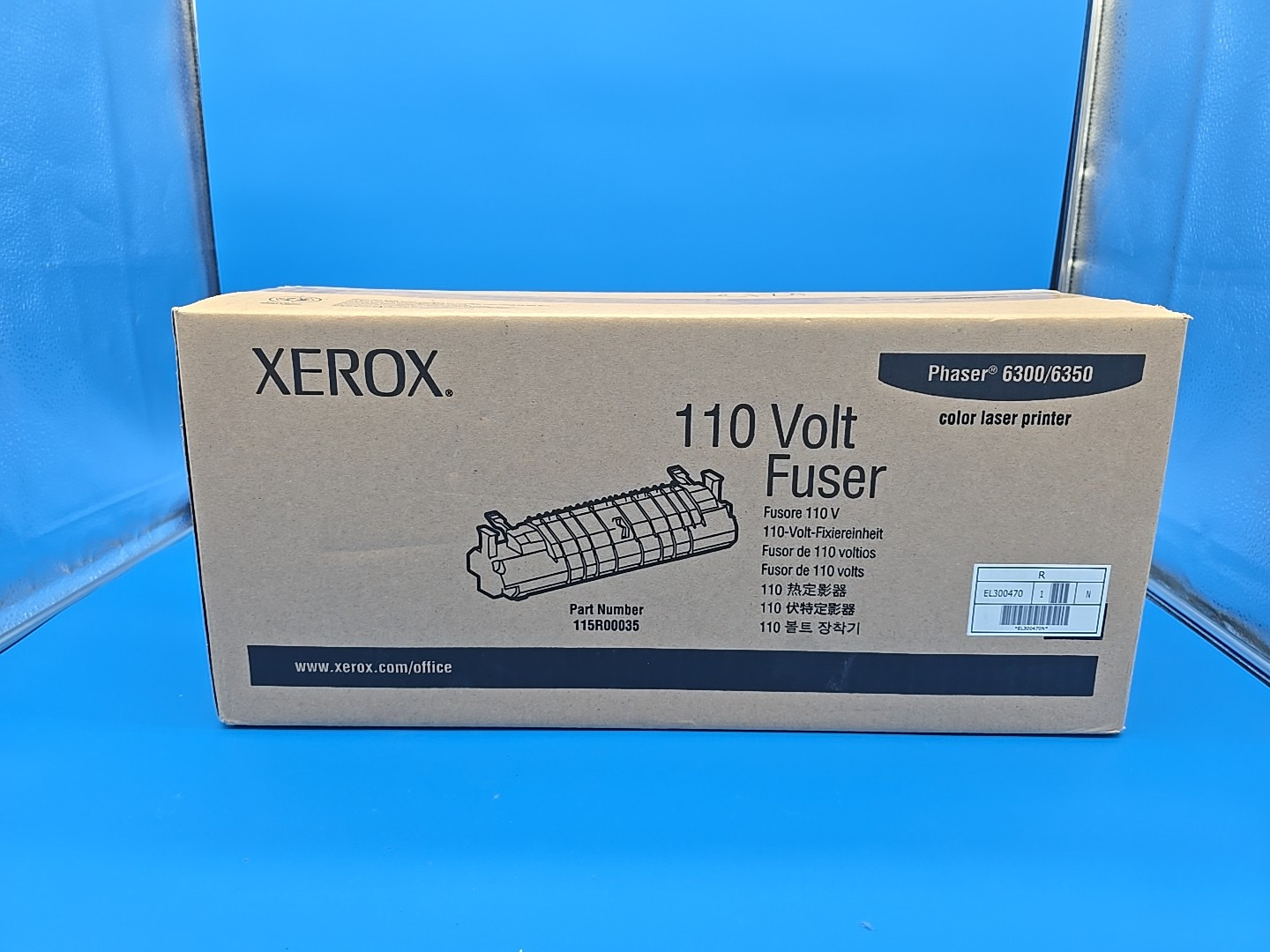 Genuine Xerox -115R00035 115R3 Fuser - NEW FACTORY SEALED