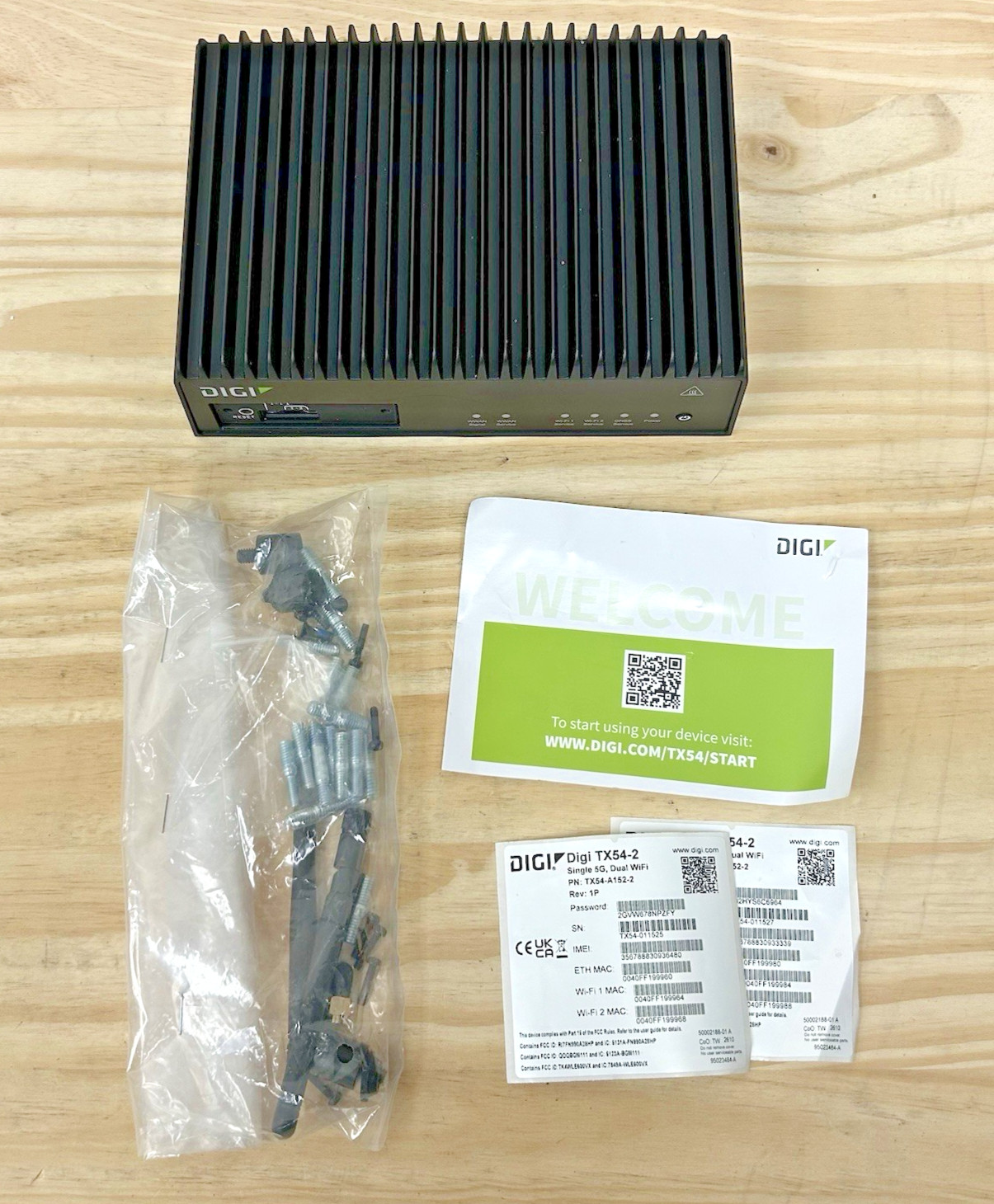Digi TX54-2 5g-Advanced Cellular Router *USED*