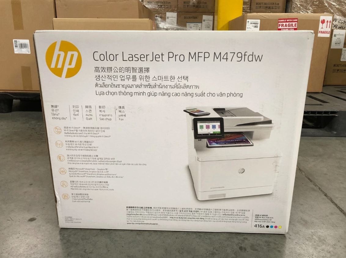 M479FDW Wireless Laser Printer (W1A80A) NEW WITH COMPATIBLE TONER...