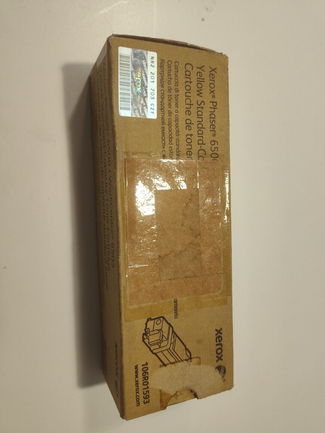 Xerox Phaser 6500 / WorkCentre 6505 Yellow Toner Cartridge 106R01596