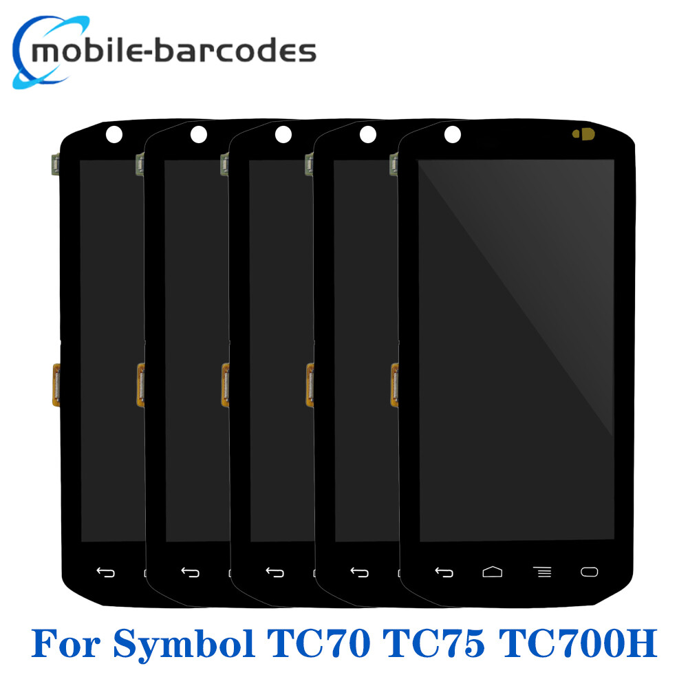 5PCS LCD W/Touch Screen Digitizer (83-173075-01) for Symbol TC70 TC75 TC700H