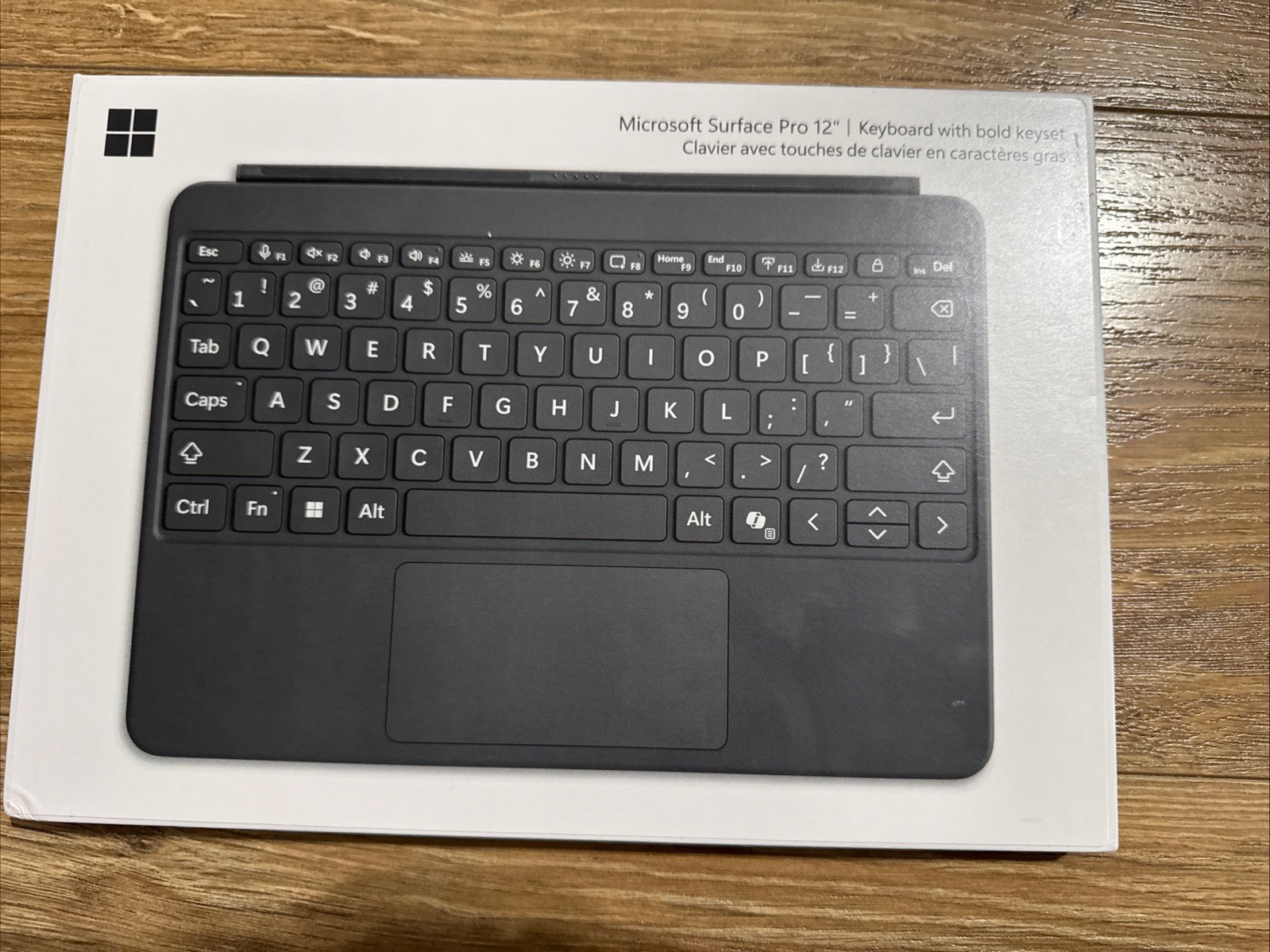 Microsoft 12" Surface Pro Keyboard Cover for BusinessSlate Bold Keyset EP2-32894