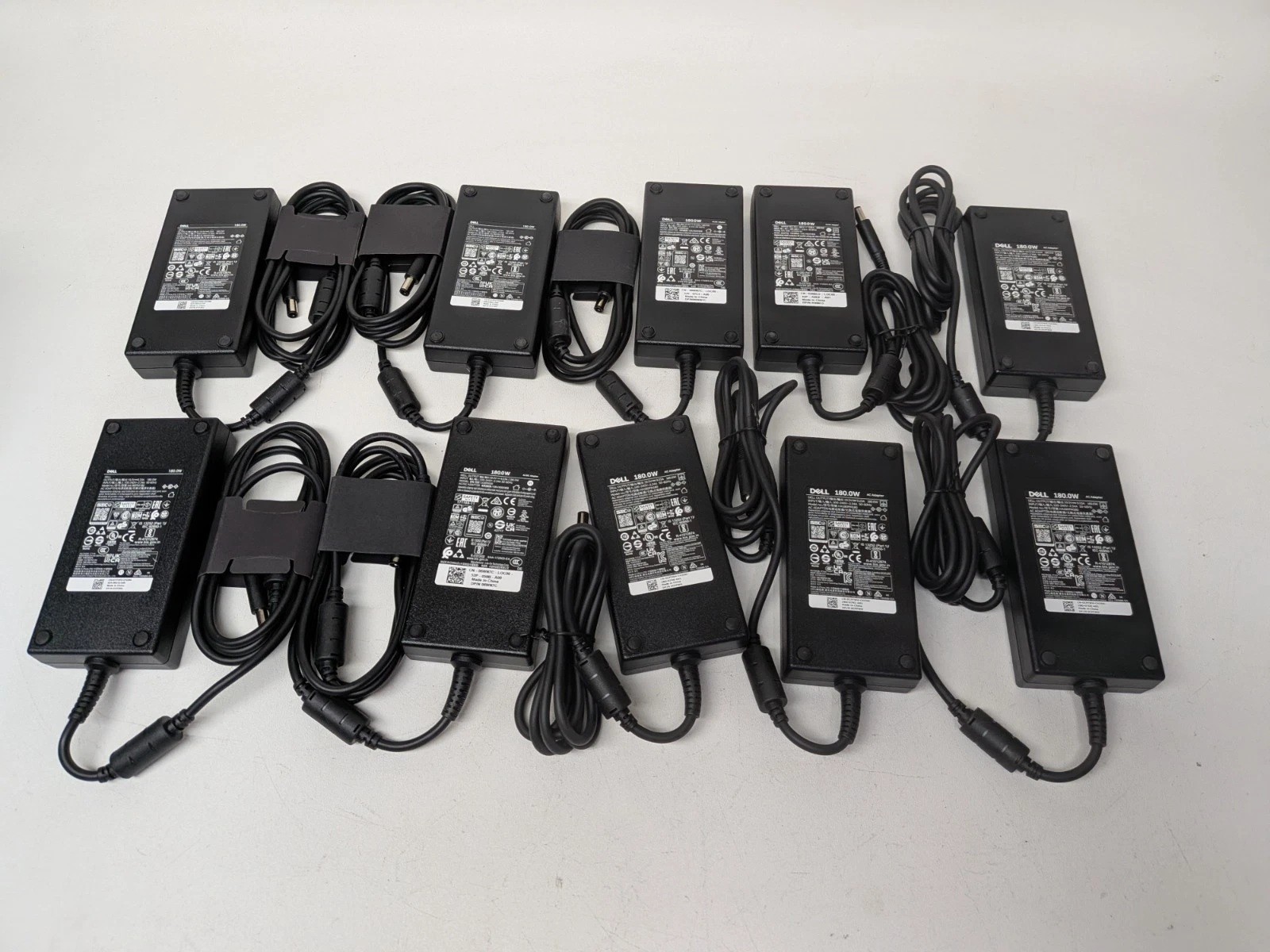 Lot of 10 Genuine Dell 180W 19.5V 9.23A AC Power Adapter HA180PM180