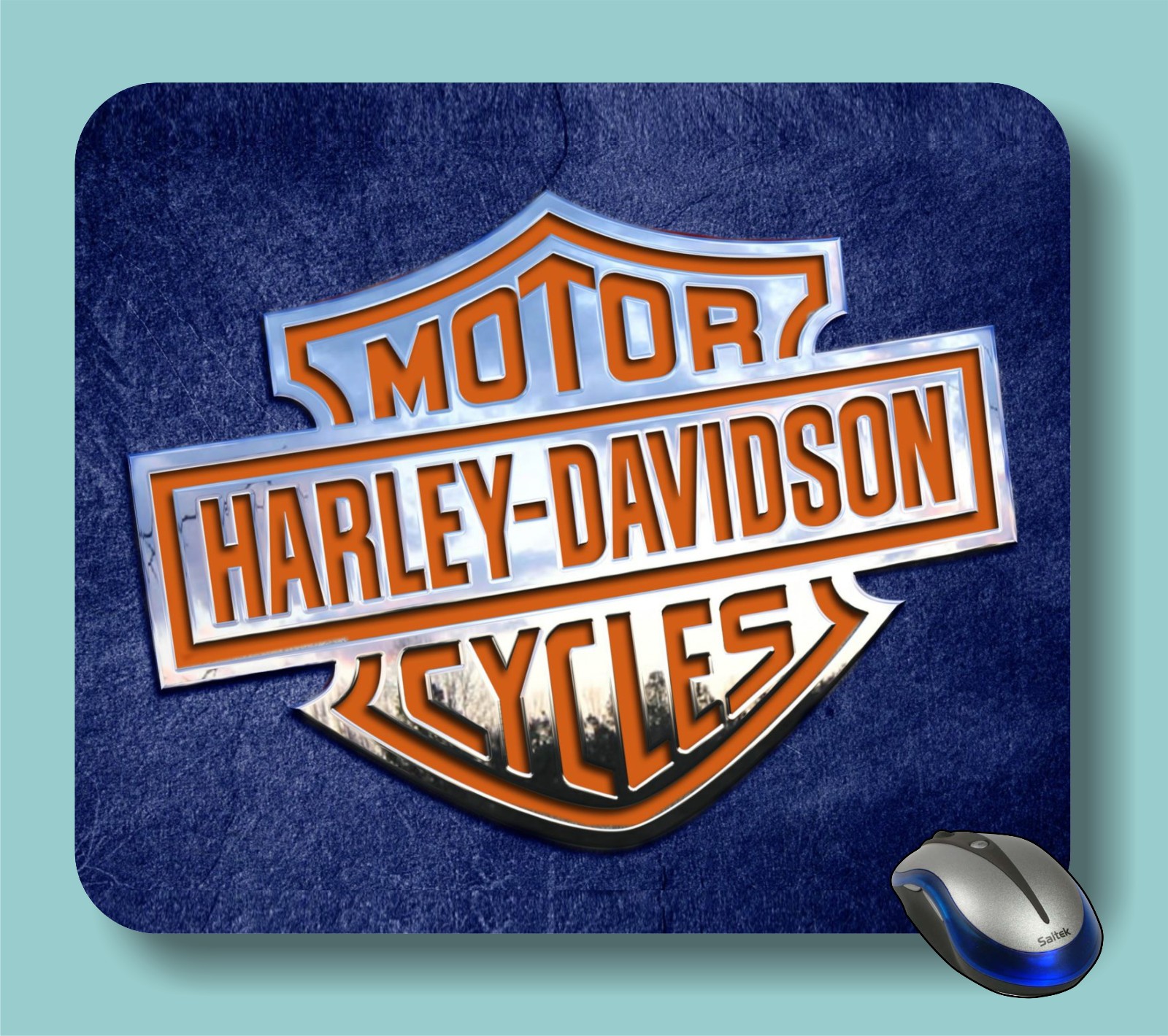 Harley Davidson Motorcycle Computer Mouse Pad Gift    ha05