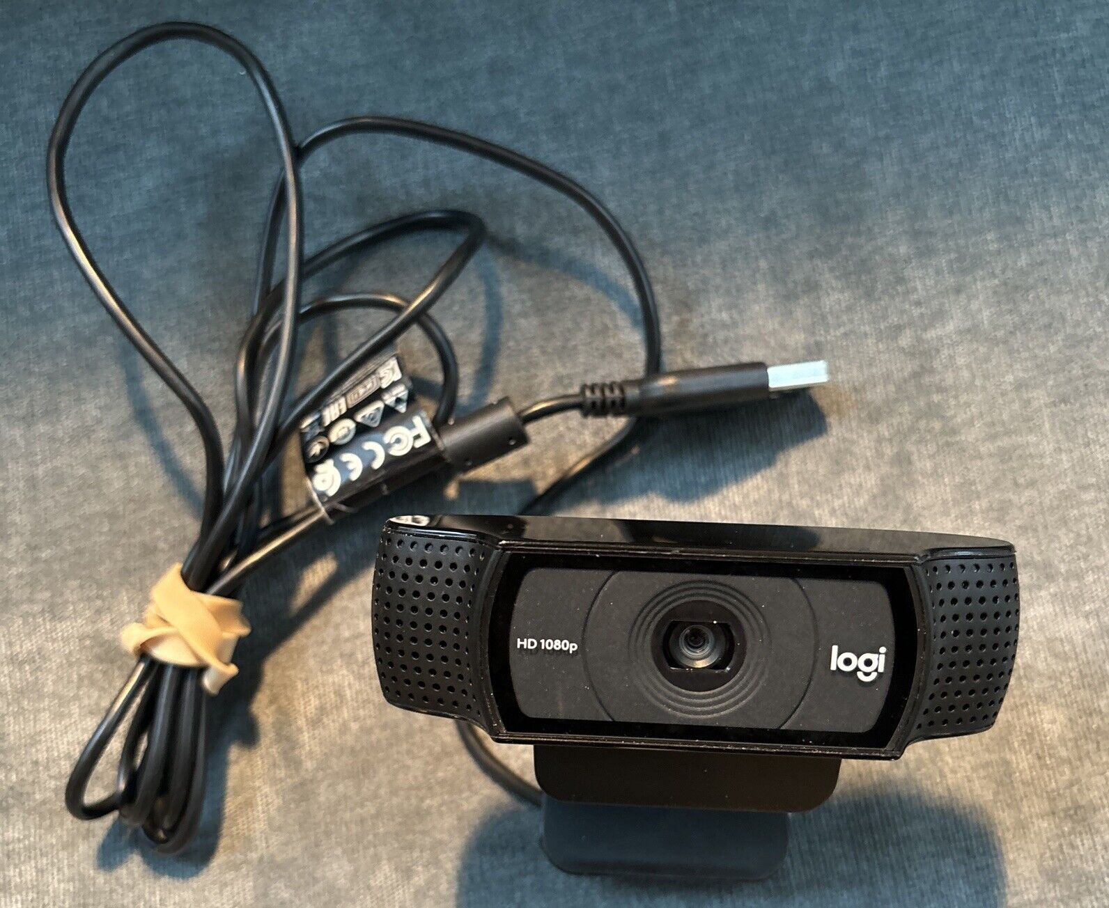Logitech Logi C922 Pro Stream Webcam Camera HD 1080P Streaming Recording Black