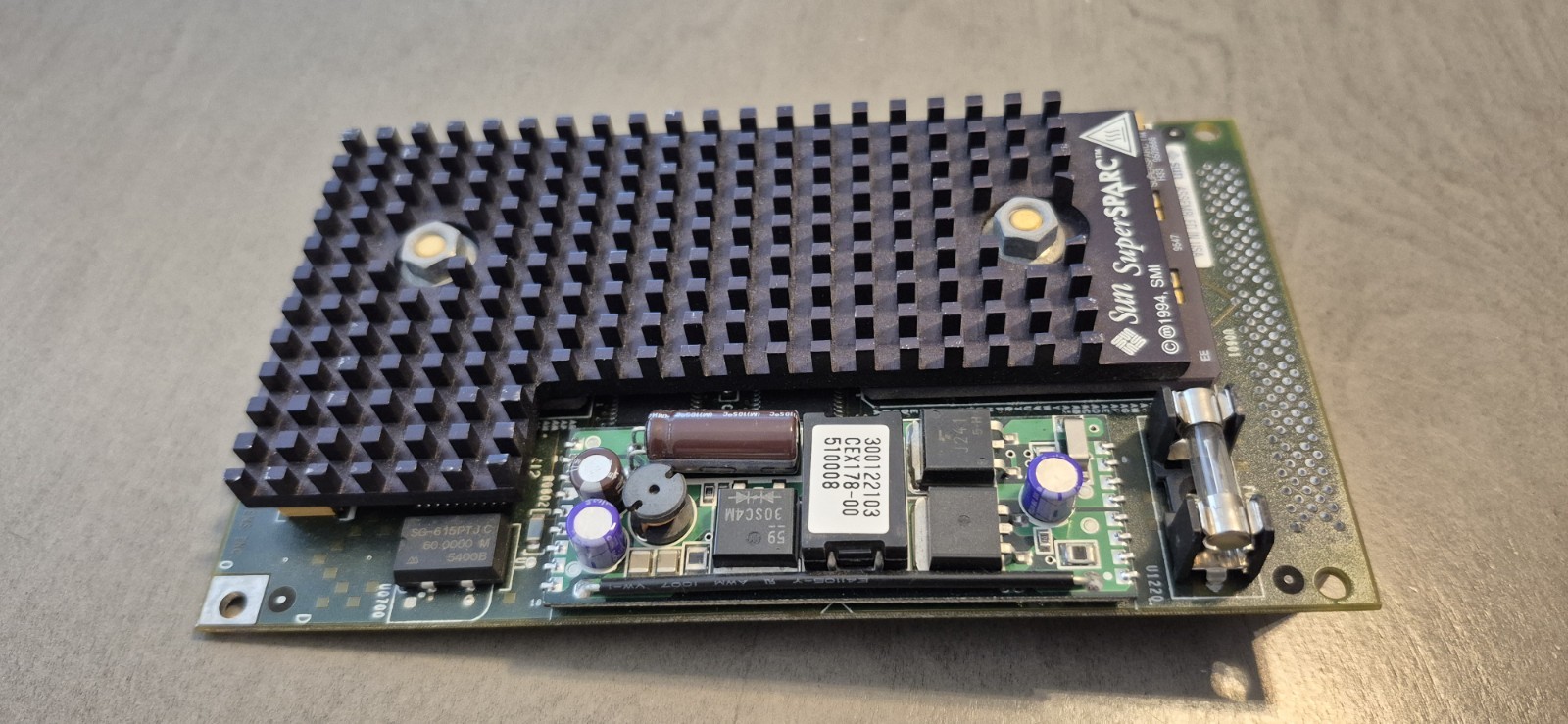 Sun 501-2825 SuperSPARC II Module 60 MHZ SPARCstation 20,CPU ONLY,SPARC20,TESTED
