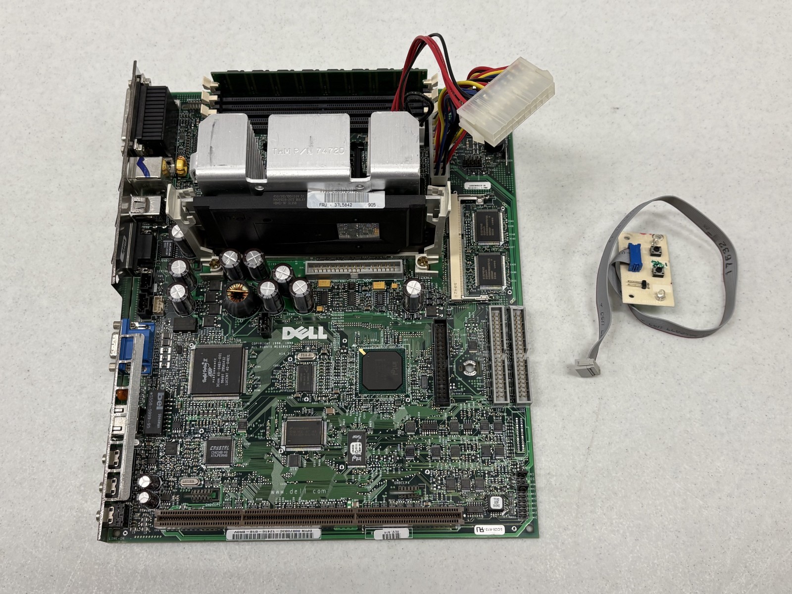 Dell OptiPlex GX1 Motherboard Pentium II 450MHz 64MB RAM Power Board - TESTED E