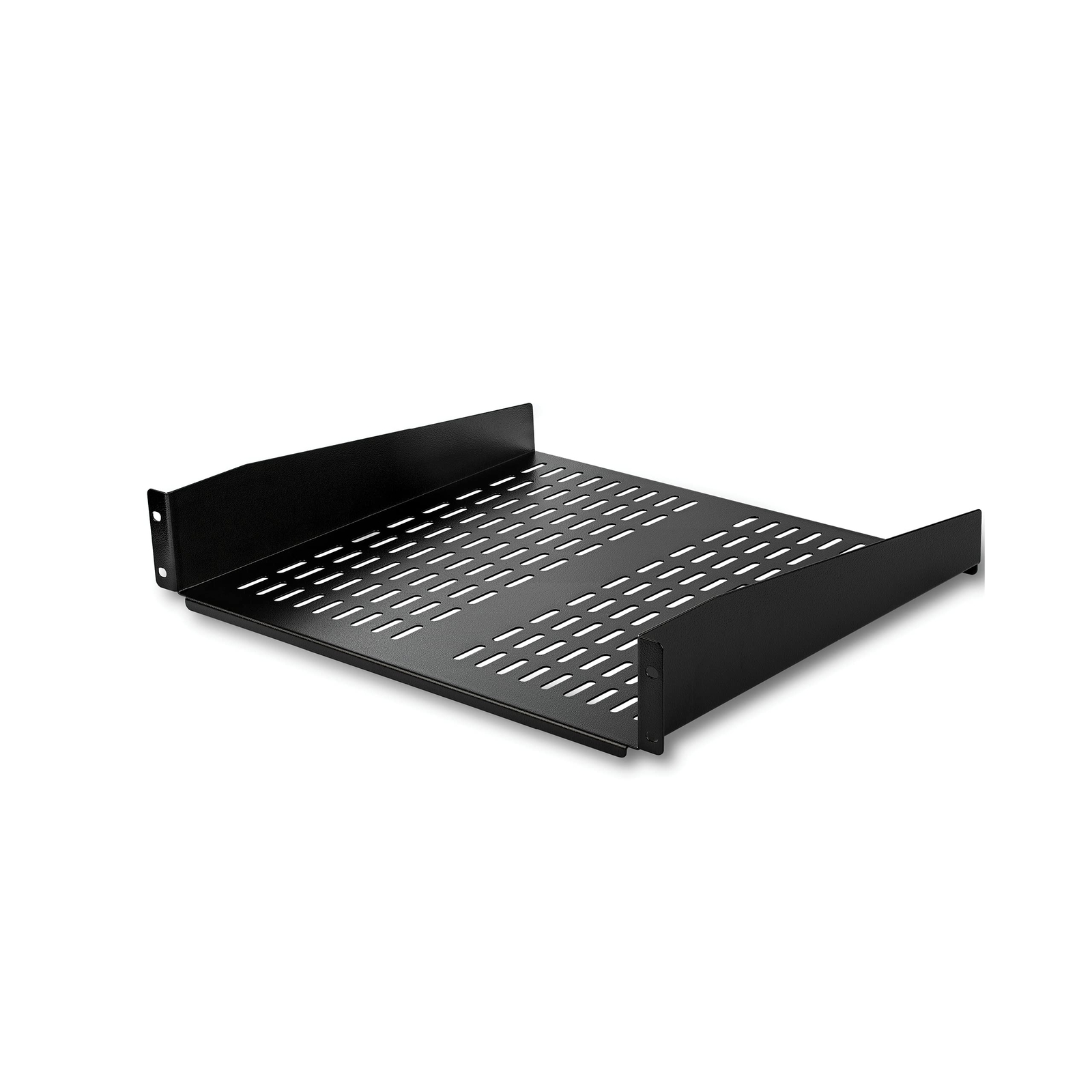 Universal 2U Vented Rack Mount Cantilever Tray for Network Equipment Heavy Duty