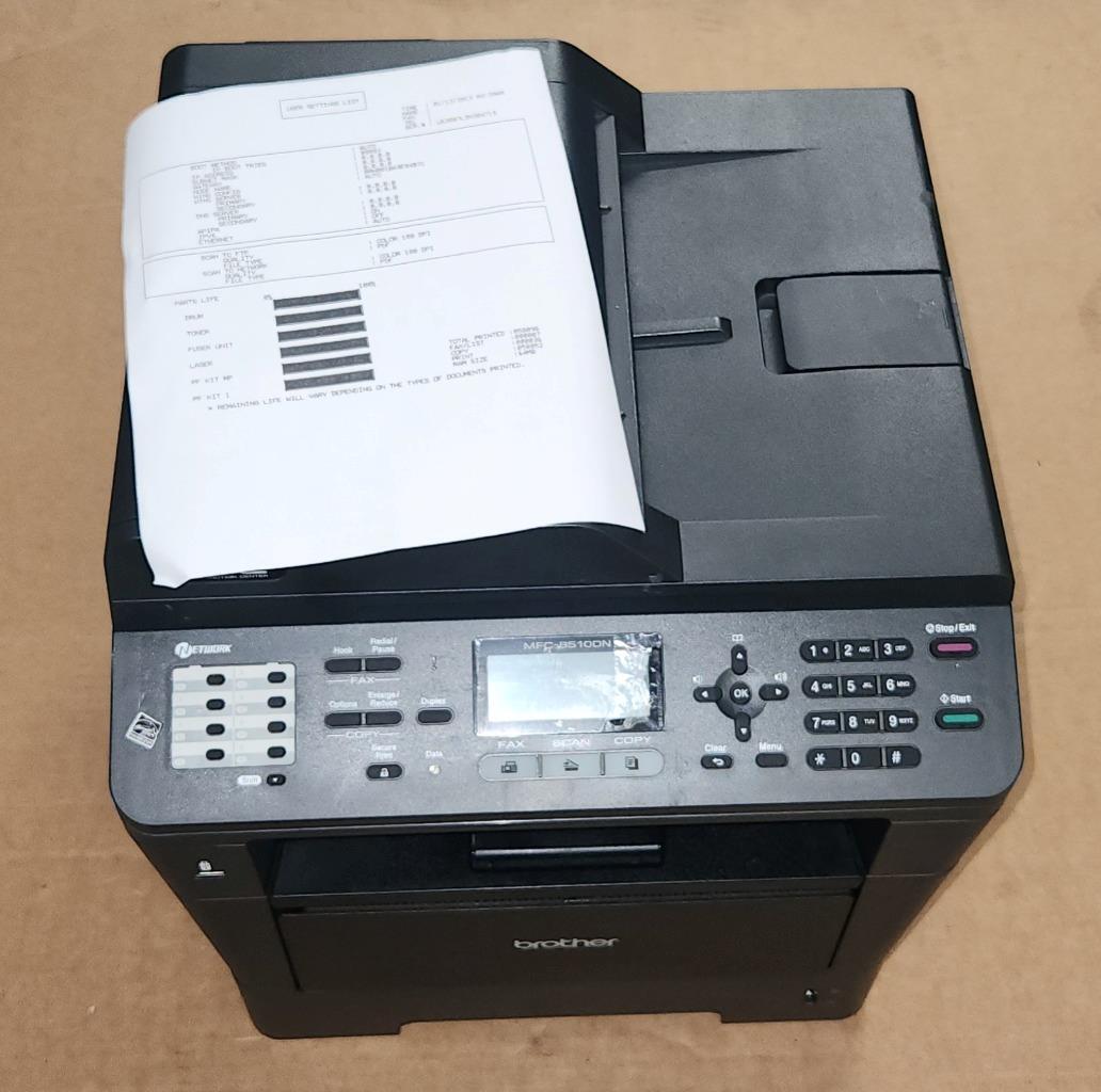 Brother MFC-8510DW All-In-One Laser Printer w DRUM/TONER