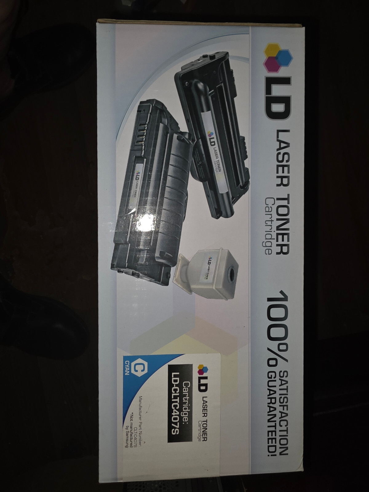 LD Laser Toner Cartridge Cyan # LD-CLTC504S