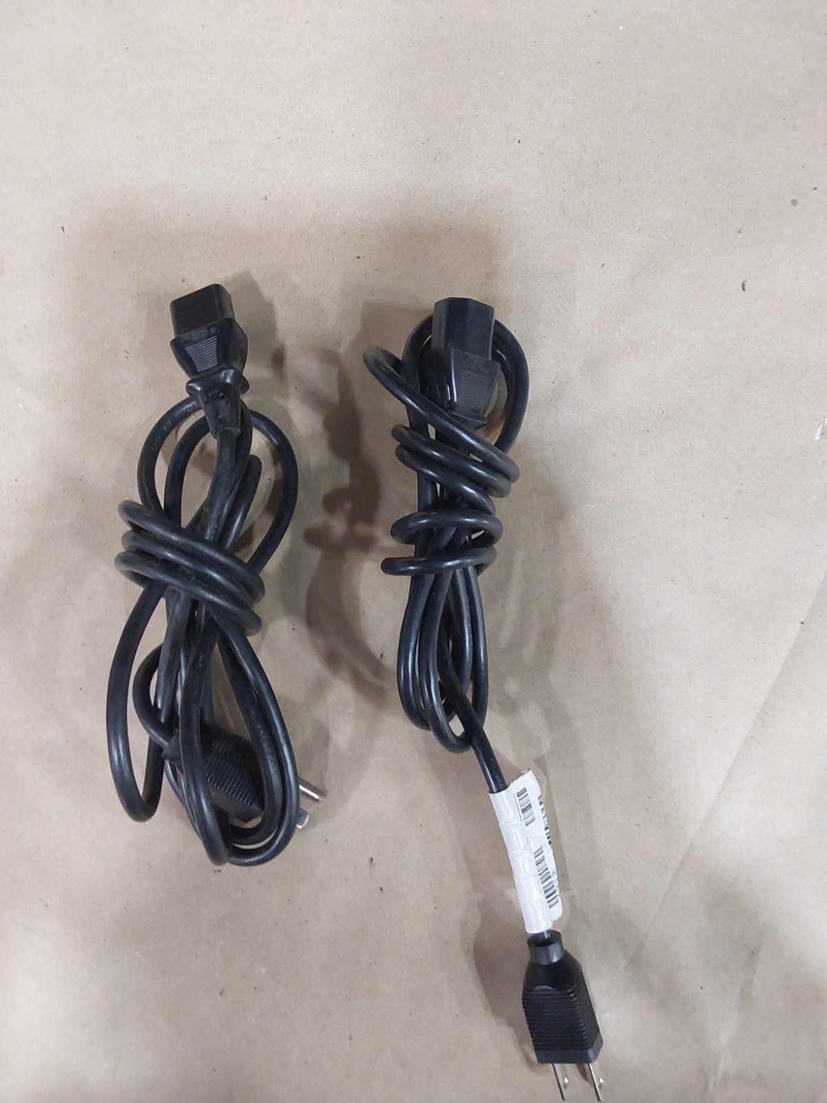 I-Sheng LL41230 Black 3 Prong Power Cord 10A (Lot Of 2)