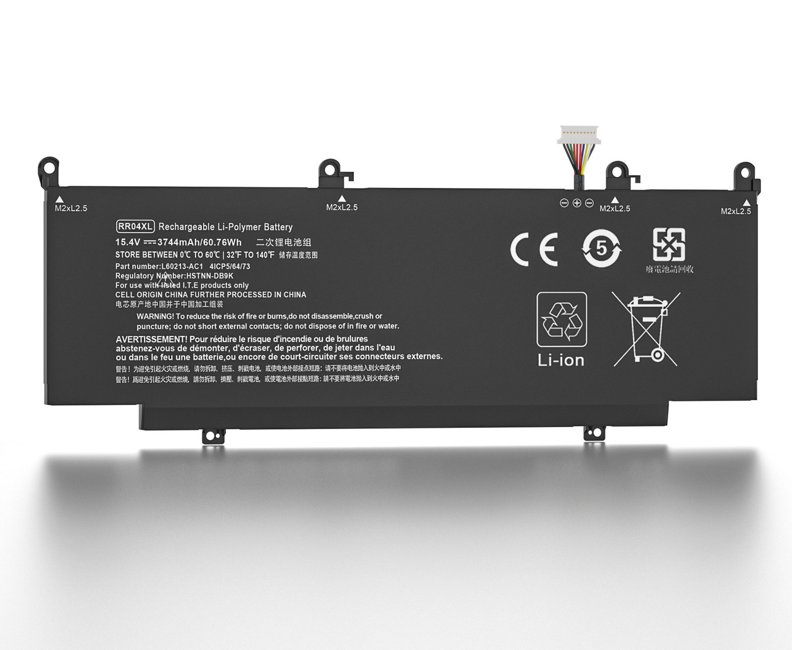 60.76Wh RR04060XL L60373-005 Battery for HP Spectre X360 13-AW Laptop
