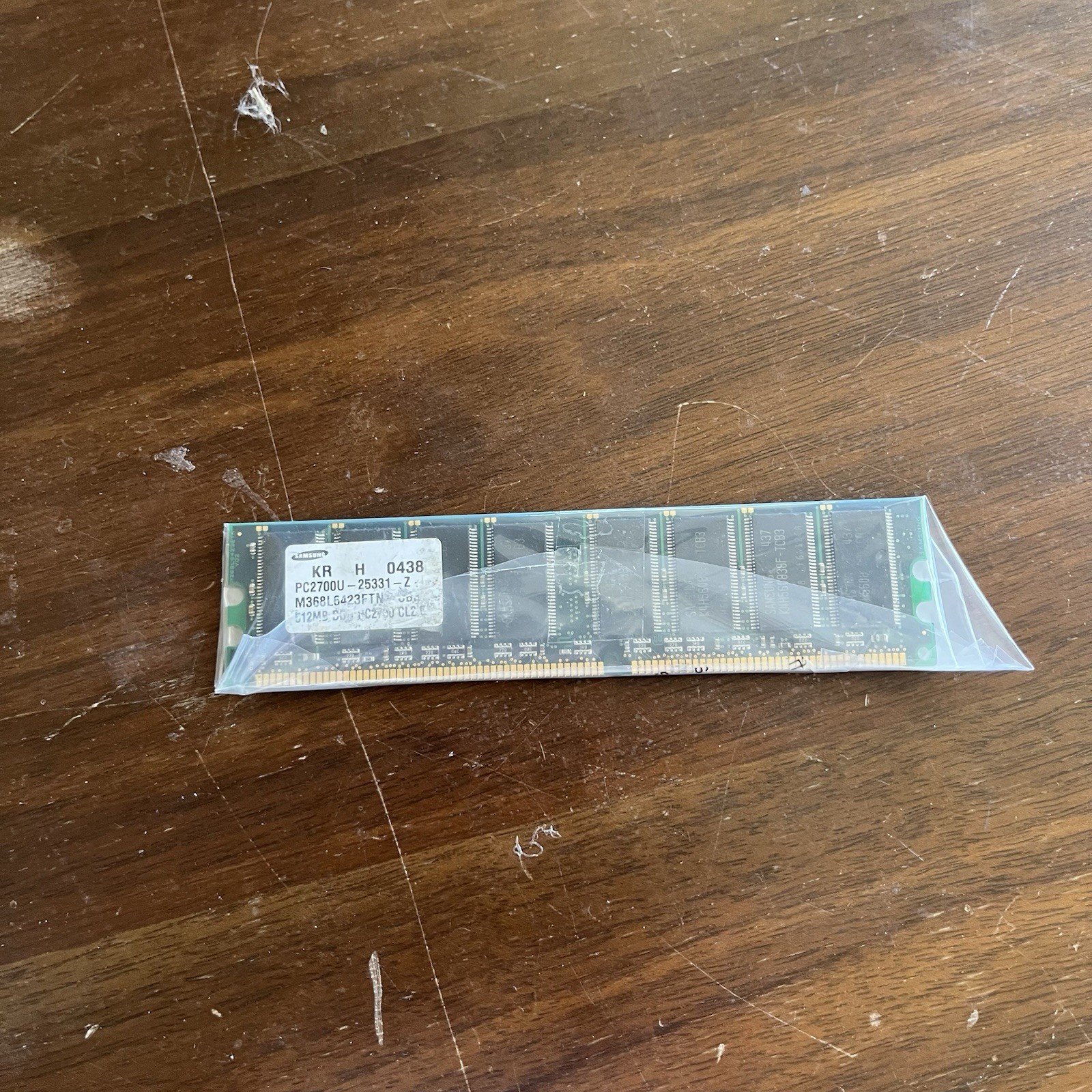 512MB SAMSUNG PC-2700 DDR-333 NON-ECC MEMORY RAM M368L6423FTN-CB3