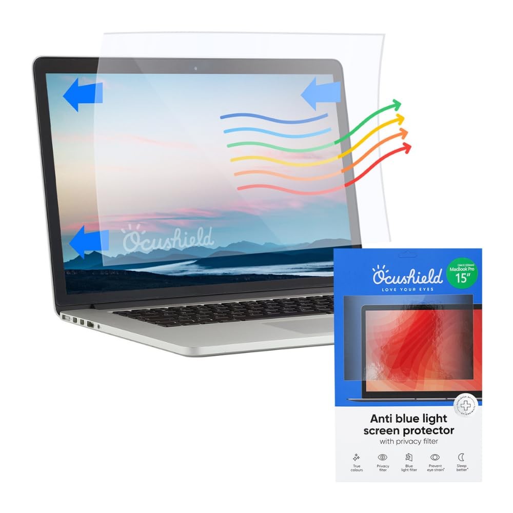 Ocushield for MacBook Air 15" - Anti Blue Light Screen Protector For Apple Ma...