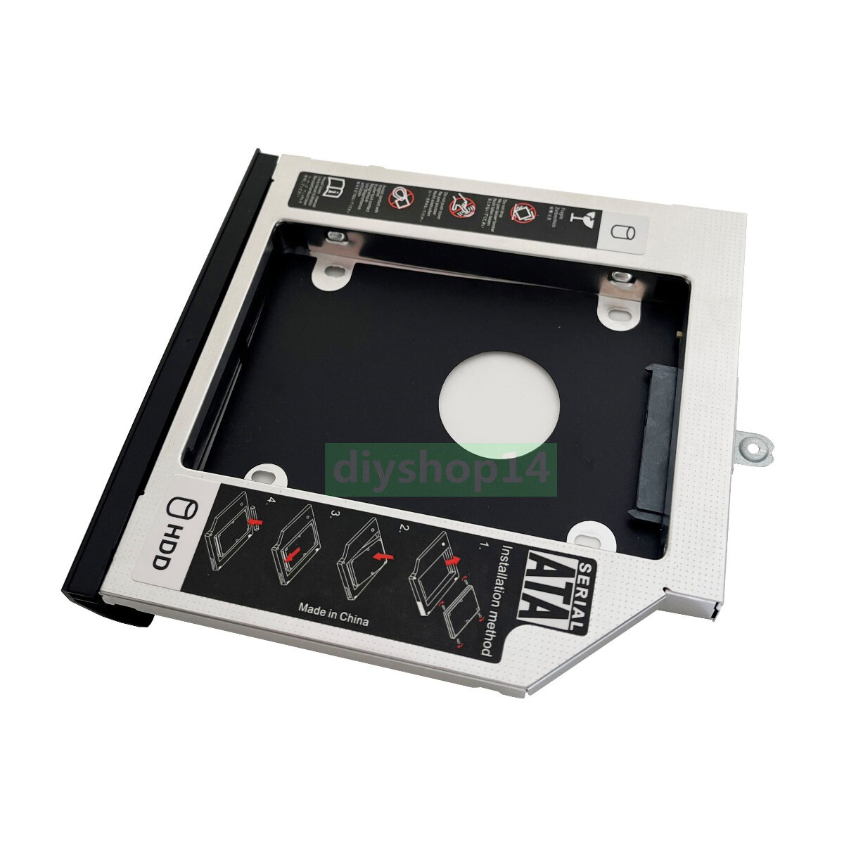 Bezel Cover 2nd 2.5 HDD SSD Hard Drive Caddy Frame for Lenovo ThinkPad L430 L530