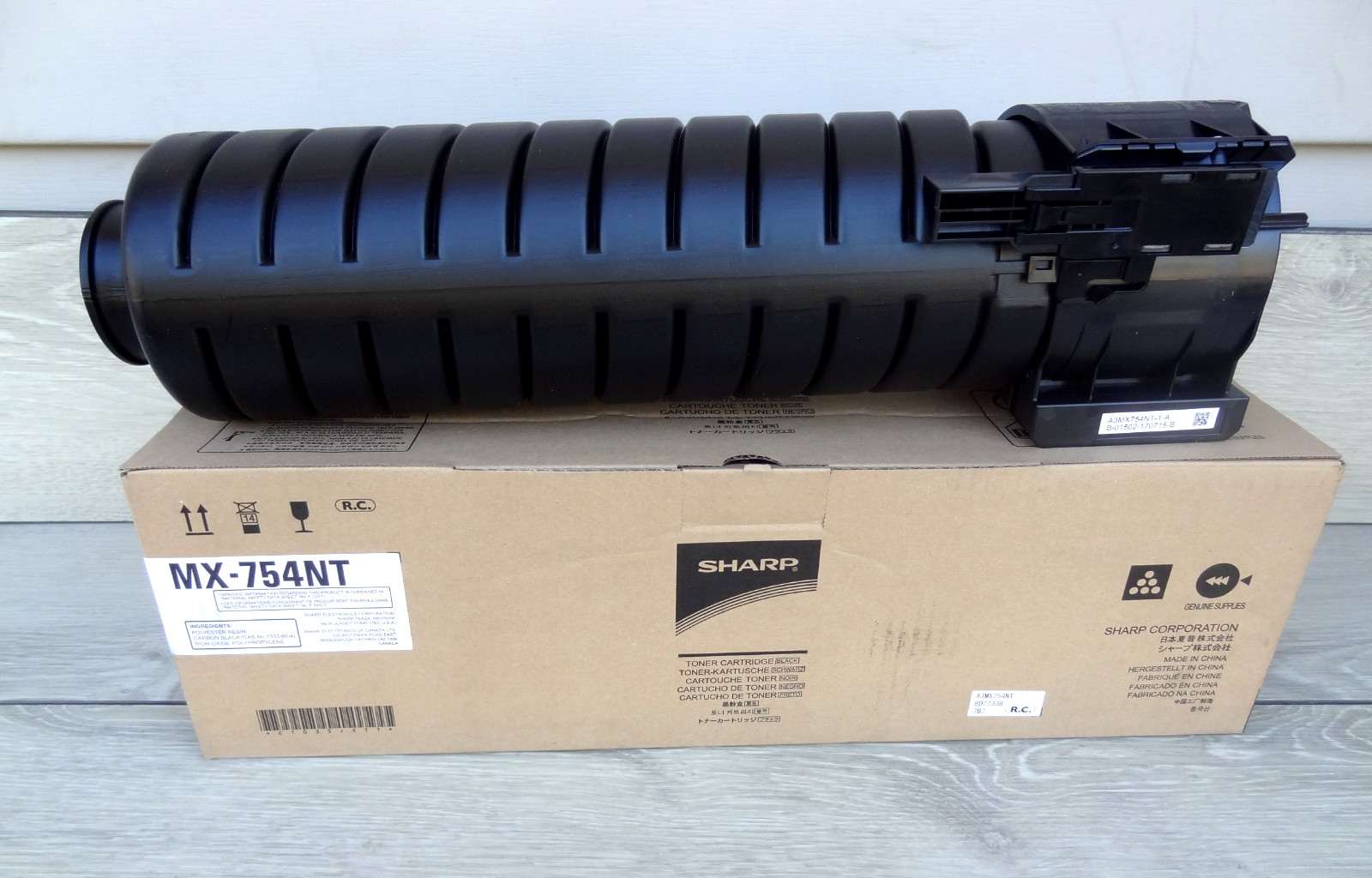 Sharp MX-754NT Black Original Toner Cartridge