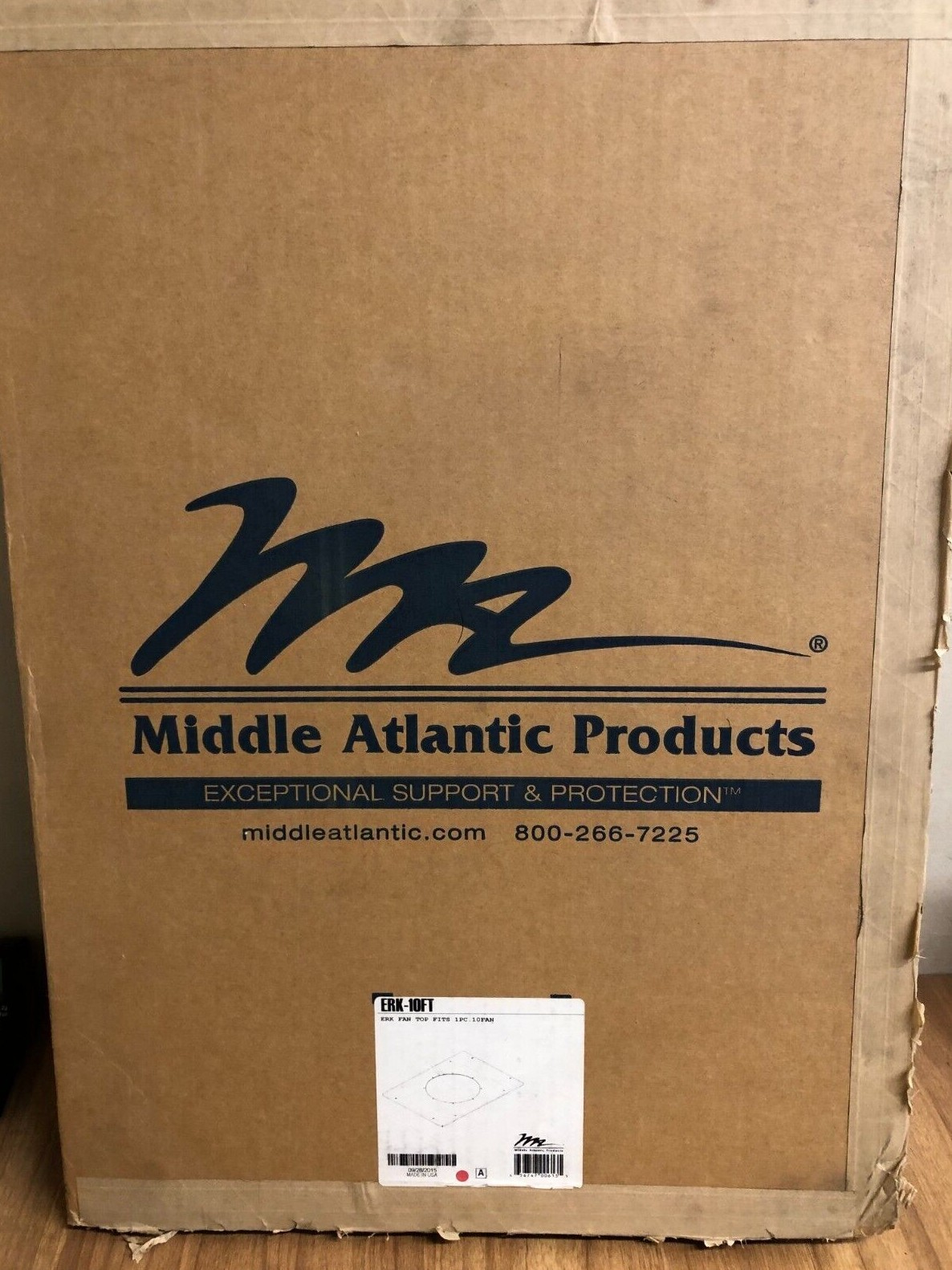 Middle Atlantic ERK-10FT Fan Top