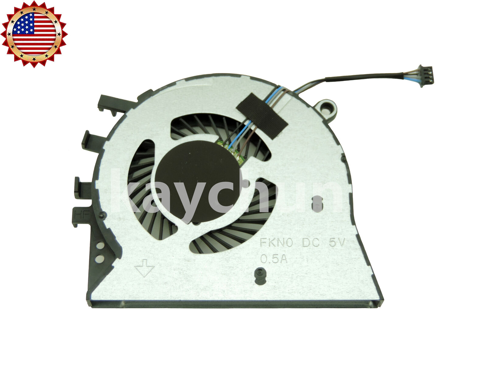 Original CPU Cooling Fan for HP 17-by0053OD 17-by0061ST 17-BY0062ST Laptop