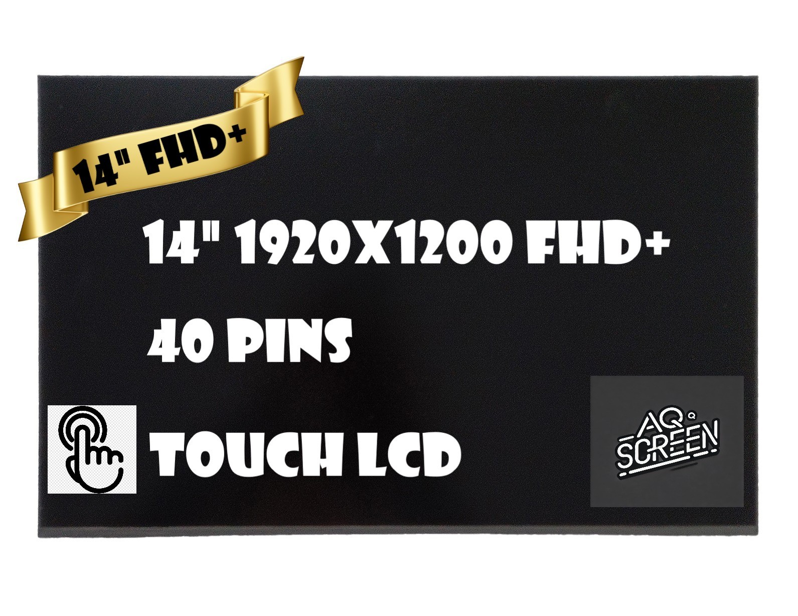 New 14" WUXGA laptop LED LCD Screen for BOE NV140WU6-M40 Display Replacement