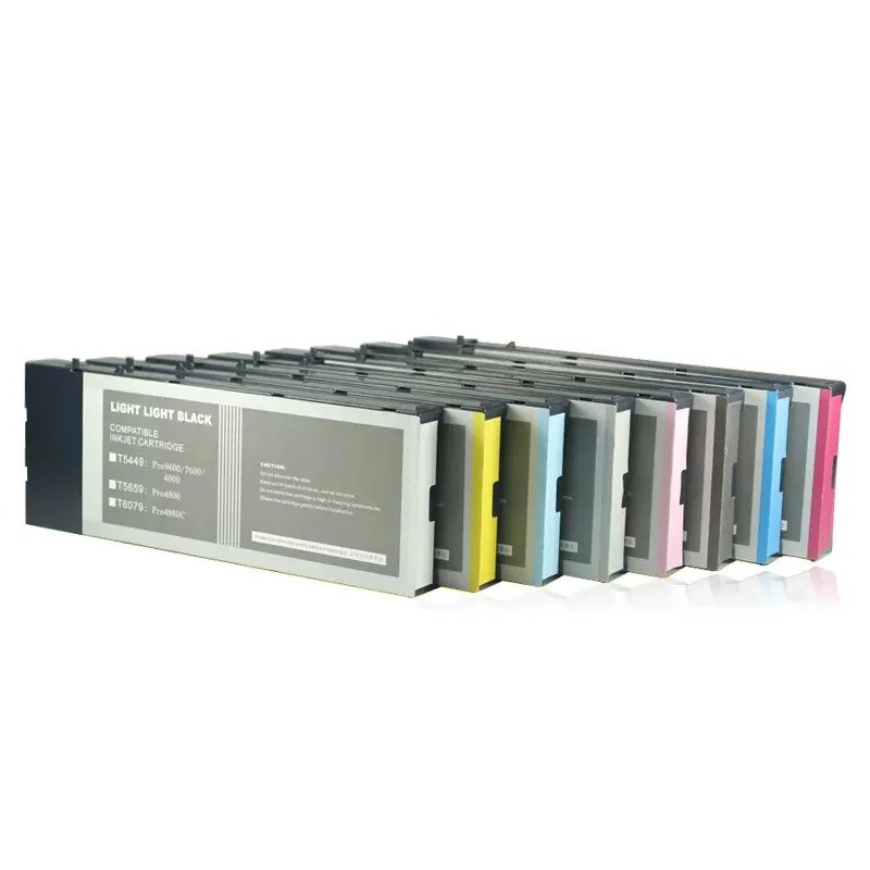 8Colors/Set T5441-T5448 Compatible Ink Cartridge For Pro 4000 7600 9600 220ML