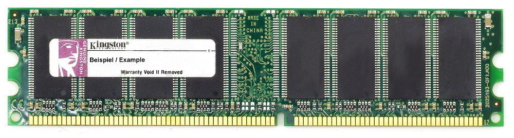 128MB Kingston DDR1 RAM PC2700U 333MHz KTC-D320/128 Memory Memory Modules