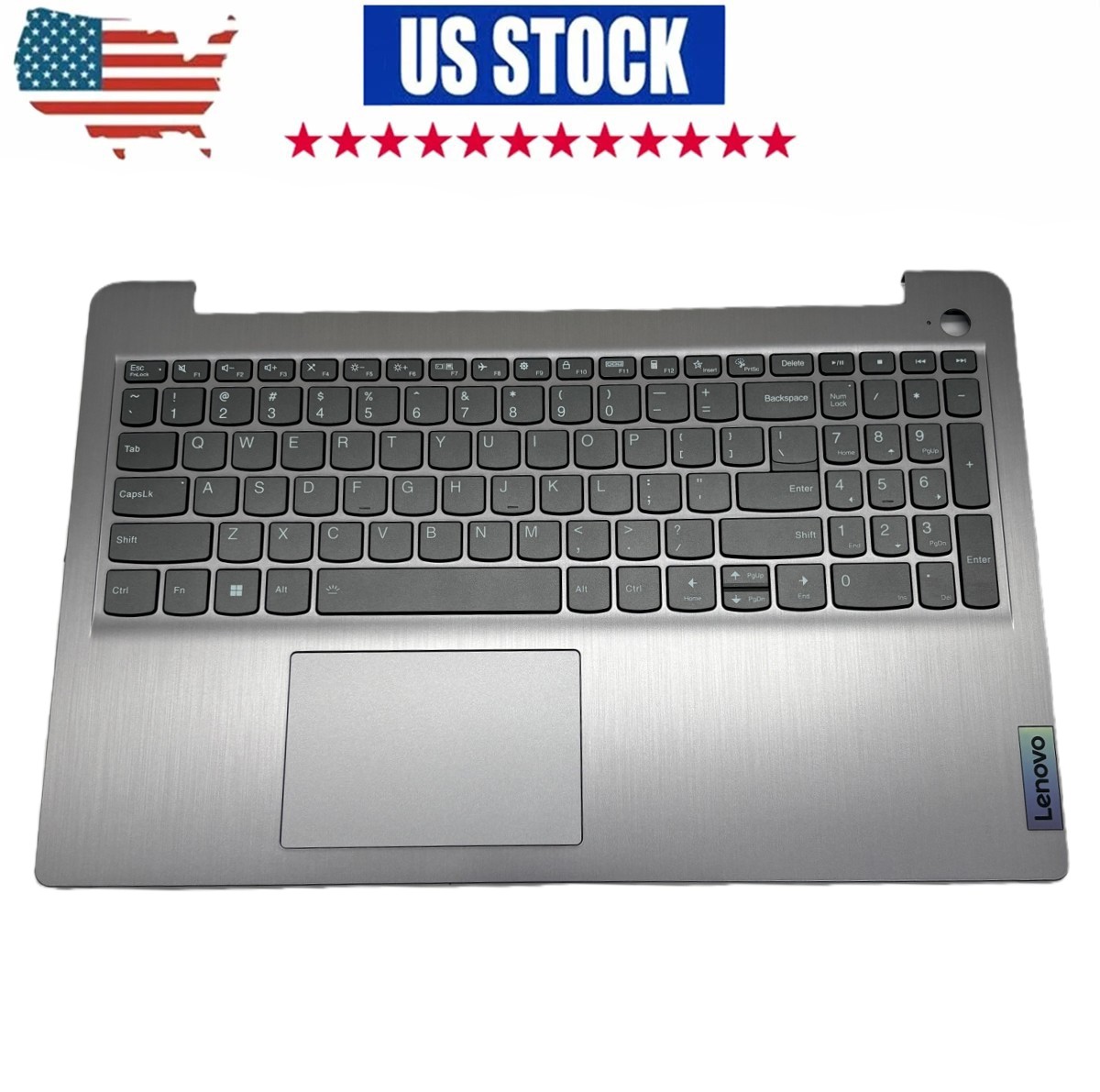 For Lenovo ideapad 3-15ITL6 15ALC6 Gray Palmrest Keyboard Touchpap 5CB1B65660