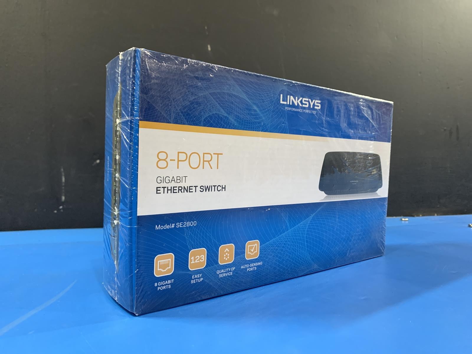 LINKSYS SE2800 8-Port Gigabit Ethernet Switch SE2800-NP