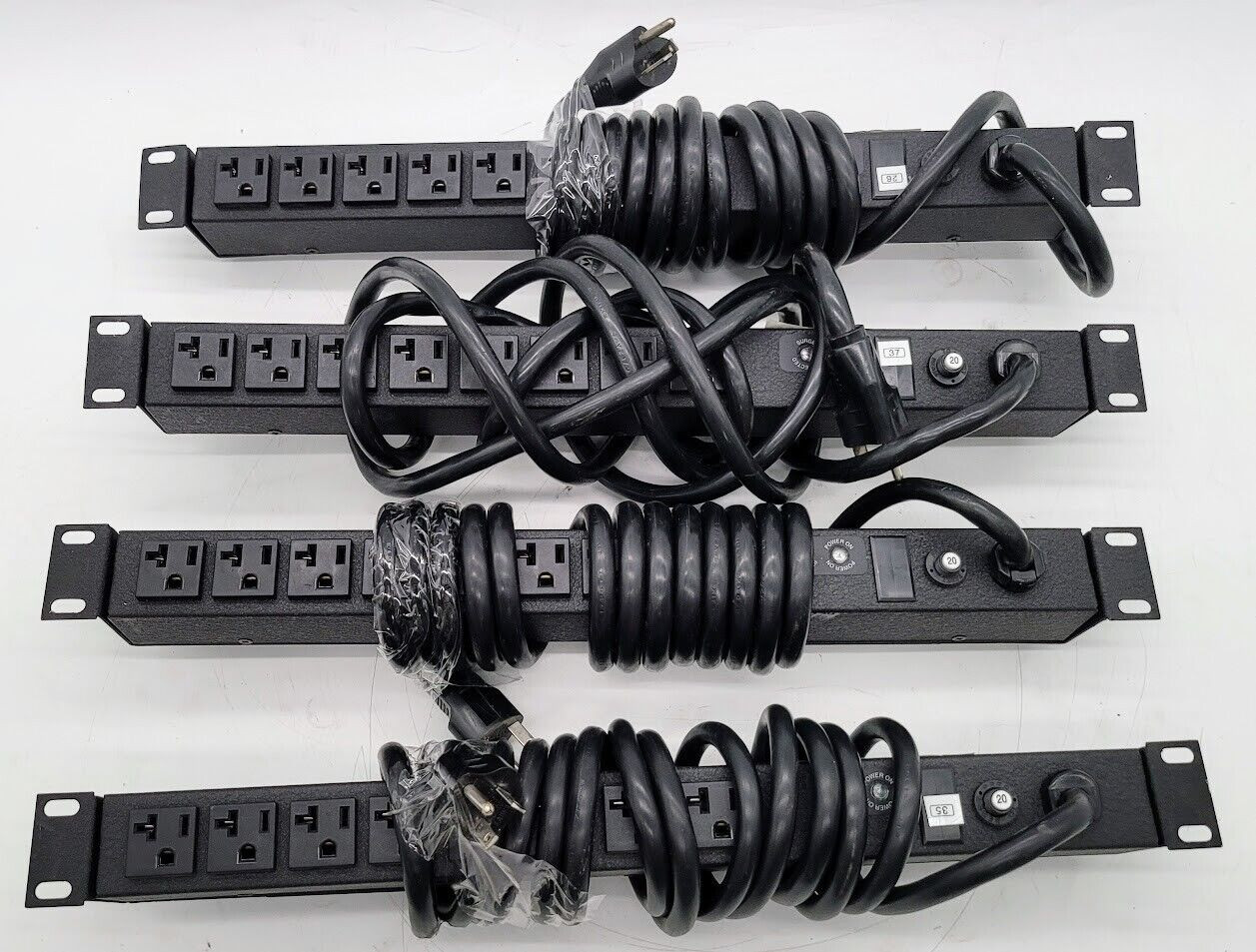 lot of 4 cpi power distribution unit 6 port 16 amps,125 volts 50/60