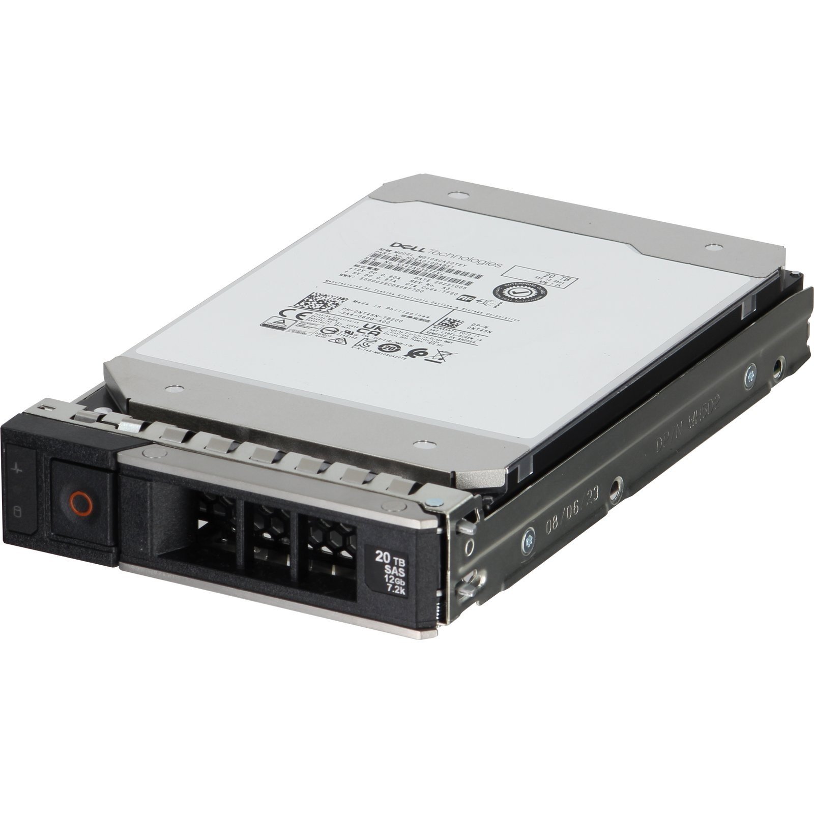 NT45N-CDL Dell 20TB 7.2K 512e 12Gbps NL SAS 3.5 HDD MG10SCA