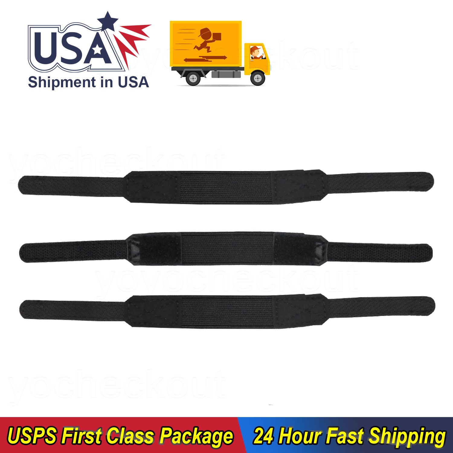 3-Pack Adjustable Hand Strap for Zebra TC73 TC78 TC53 TC58 TC53e TC58e TN28 TC15