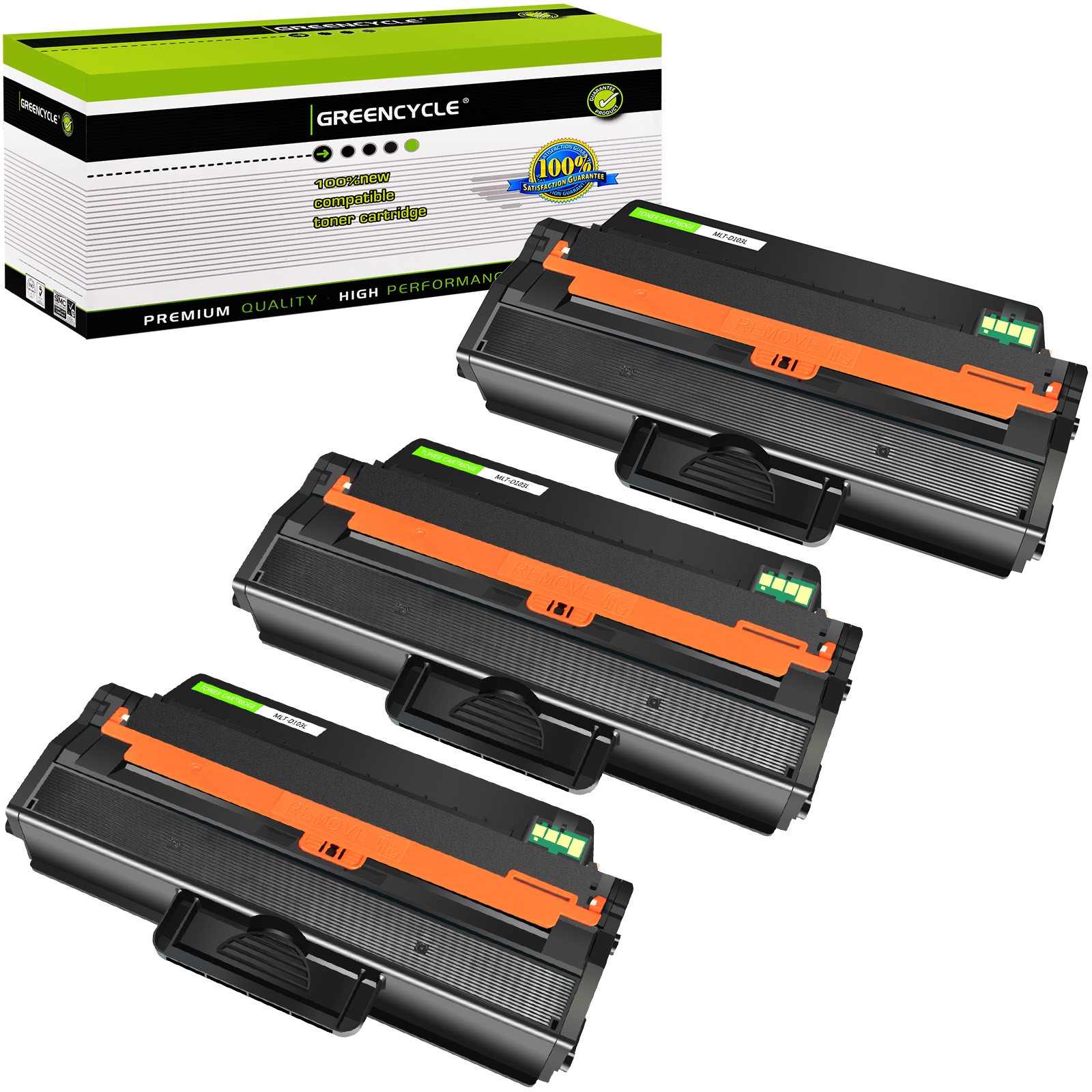 3PK MLT-D103L Toner Cartridge Fits for Samsung 103L ML2950ND ML2955DW SCX4728FD