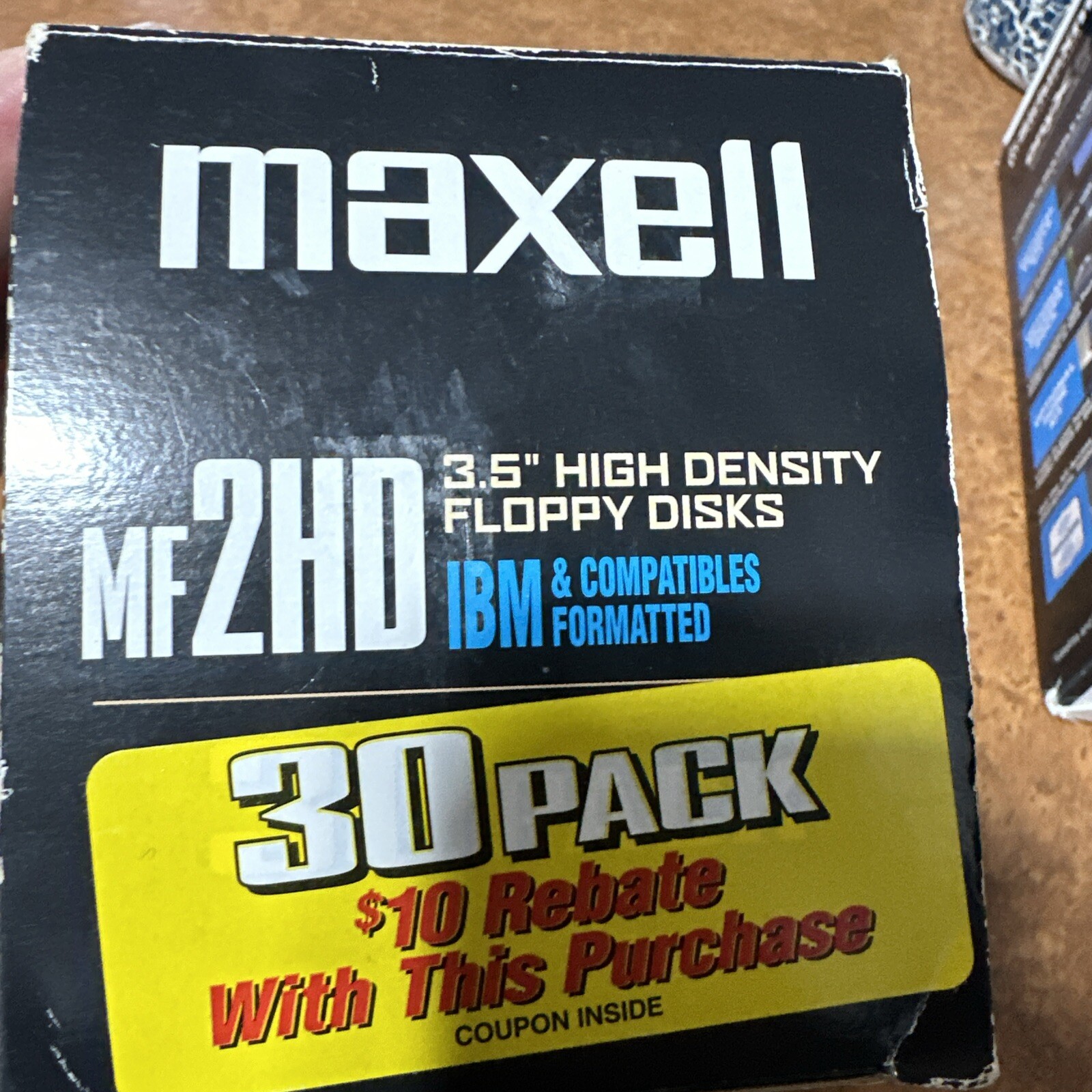 29 Maxell 3.5" MF 2HD 1.44MB Open Box Never Used