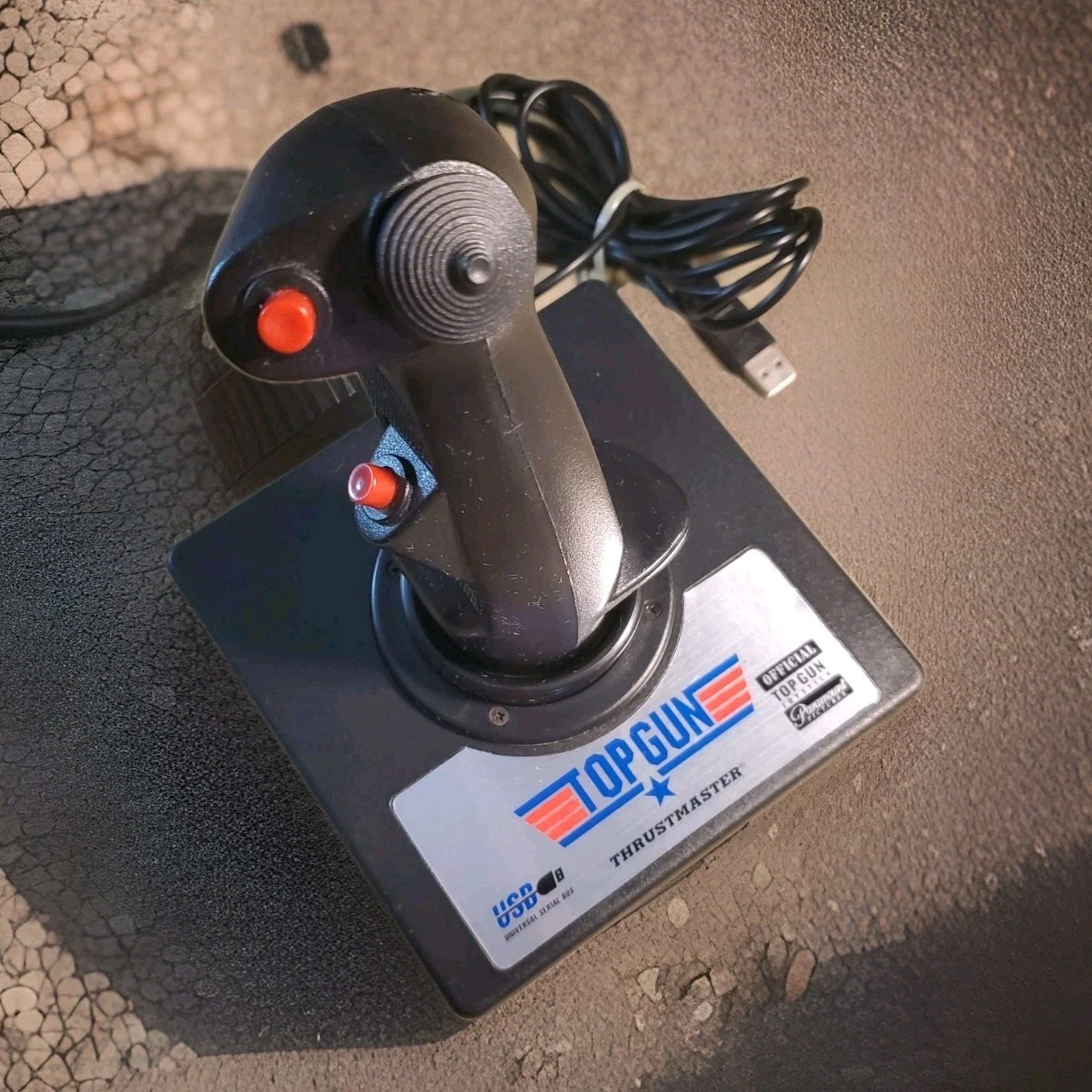 Top Gun Thrustmaster Joystick PC Compatible