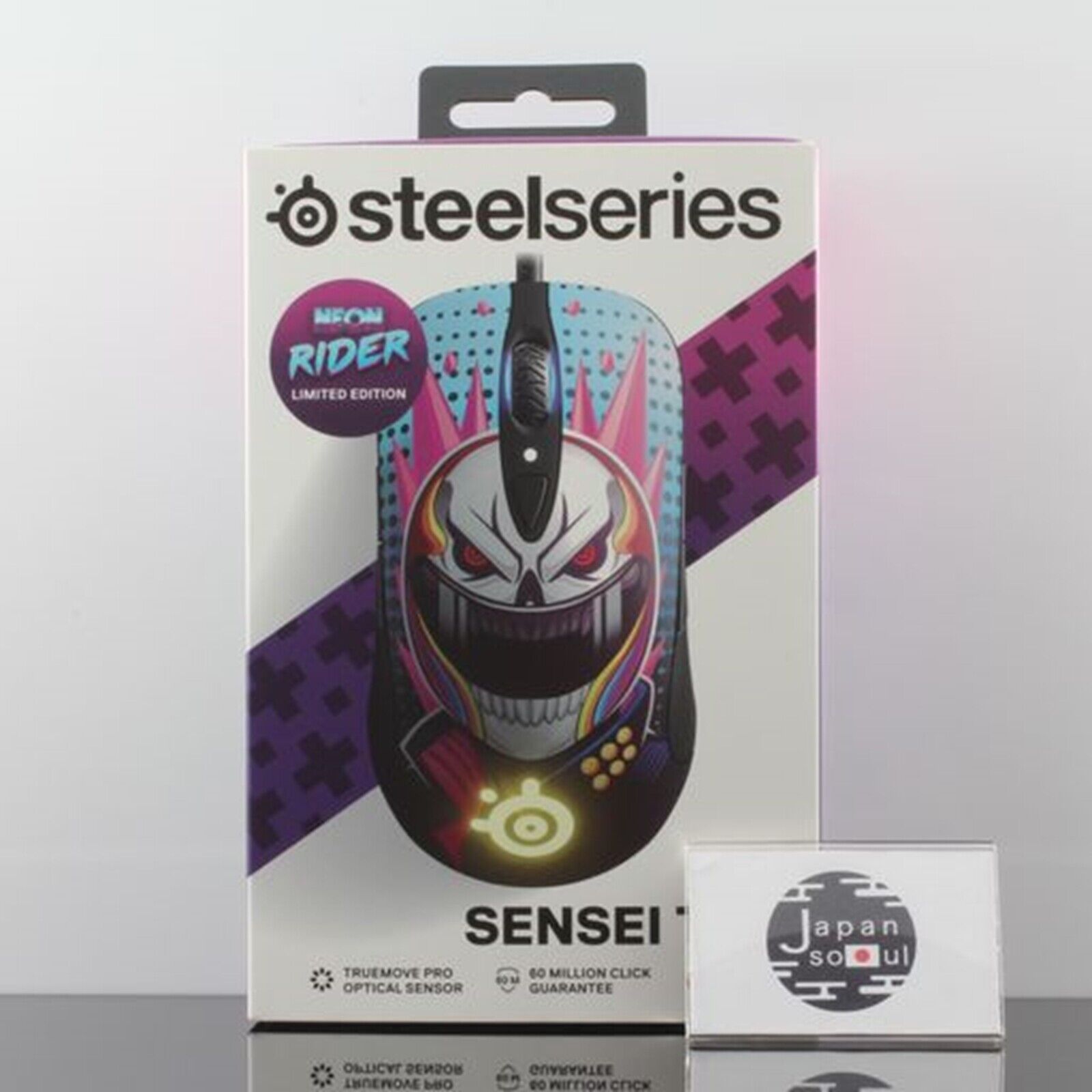 Steelseries SENSEI NEON RIDER LIMITED EDITION USB Wired Gaming Mouse From JAPAN