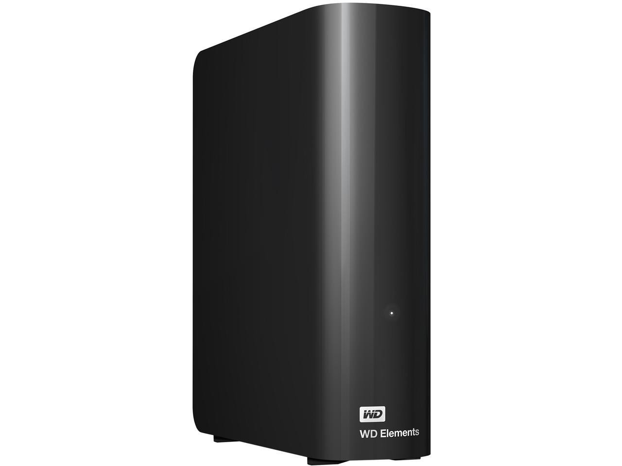 WD 20TB Elements USB 3.0 3.5" Desktop External Hard Drive Black HDD
