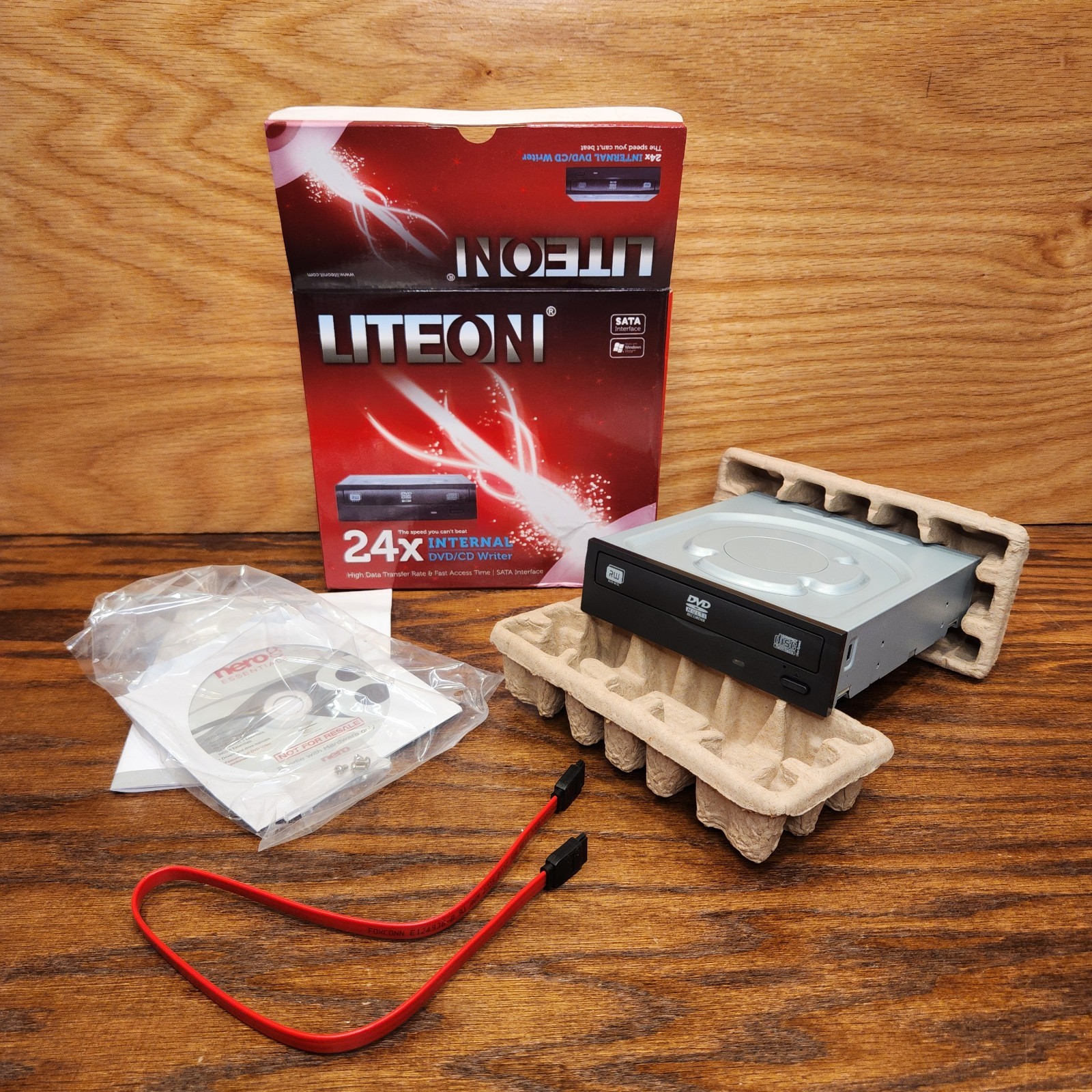 Lite-On iHAS324-99 Y(Revision Y) Internal SATA DVD Writer -CIB