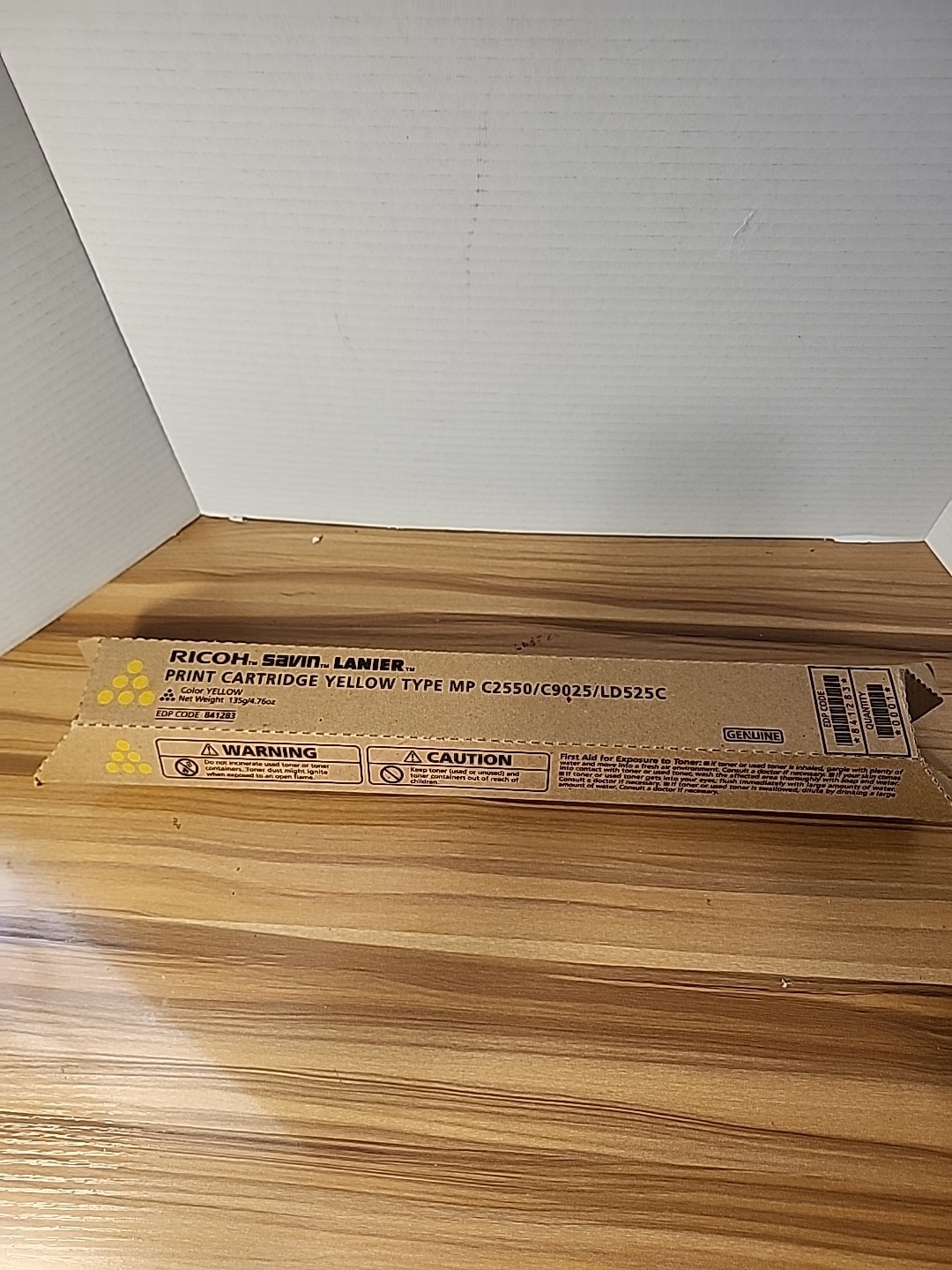 Ricoh 841283 Yellow Toner Cartridge Genuine New Sealed 