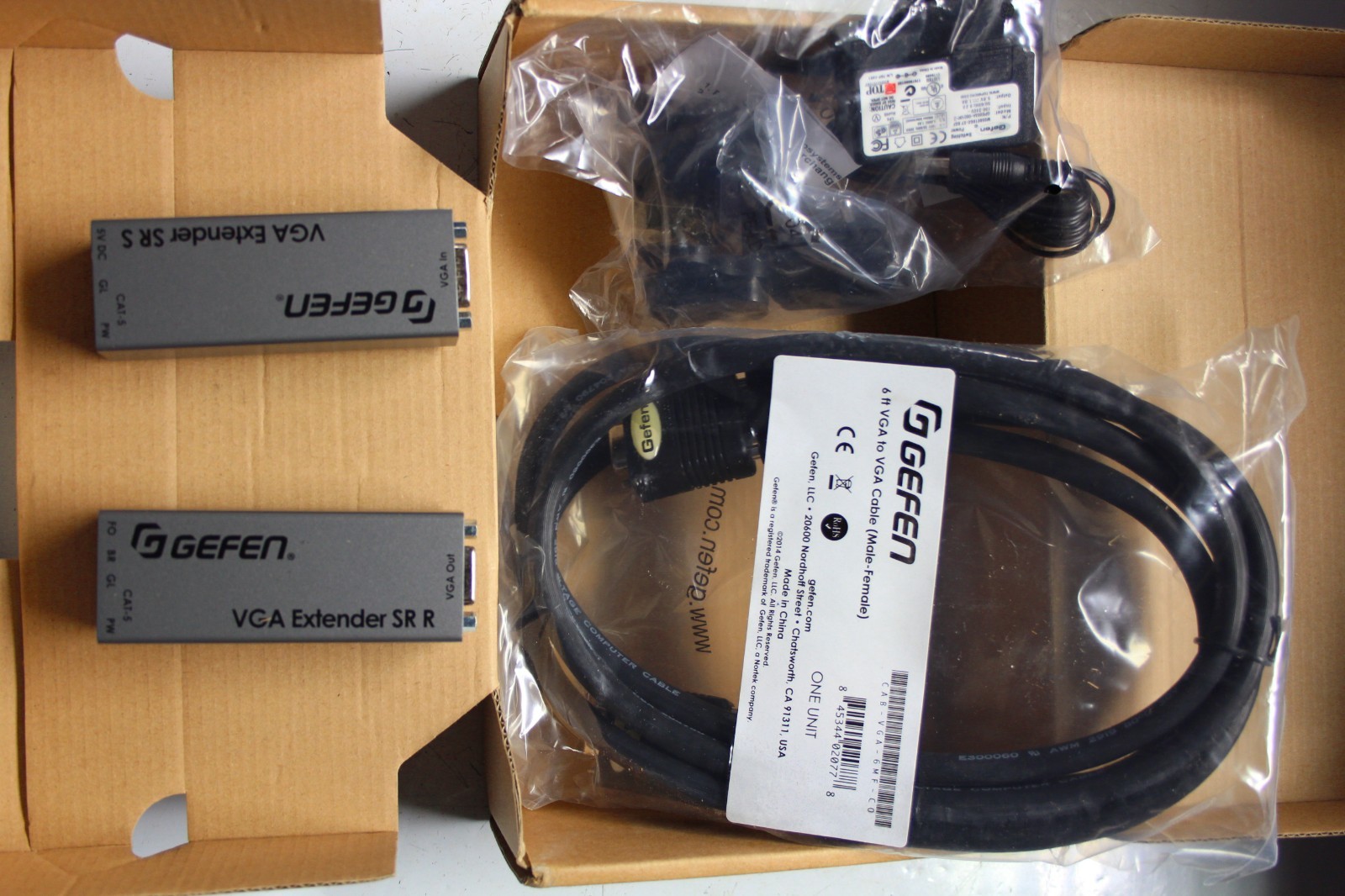Gefen VGA Extender SR EXT-VGA-141SRN-CO KIT CAT5