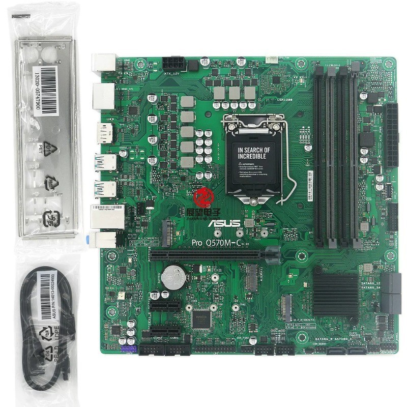 Asus Pro Q570M-C CSM LGA 1200 DDR 4 PS/2 MATX Motherboard