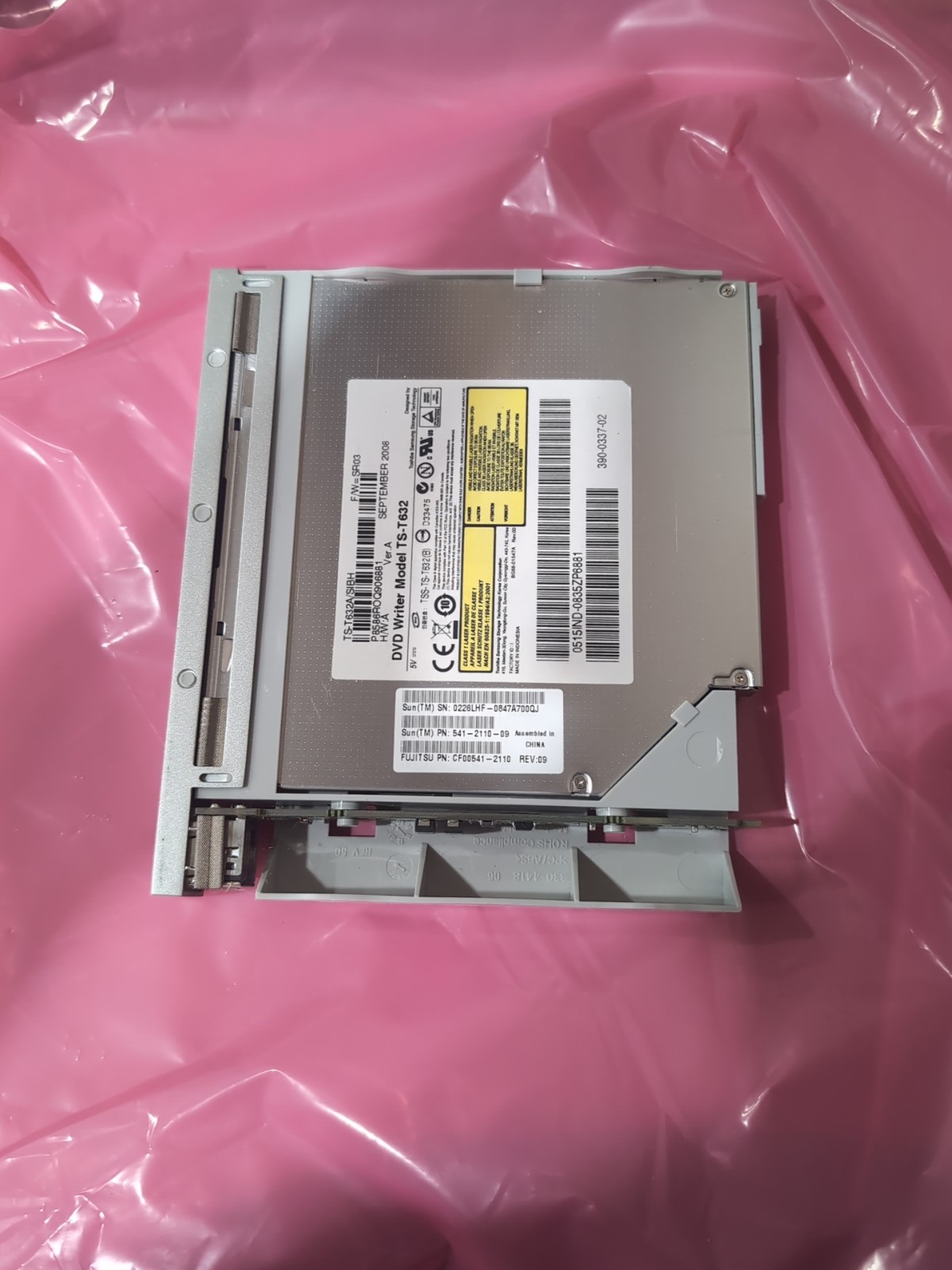 Sun DVD Writer Drive 390-0337-02 541-2110-08 TS-T632 Fuji CF00541-2110 Slot Load