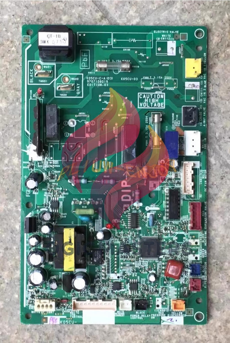 Used 1PCS Fujitsu K05CU-C-A (03) K05CU-3 air conditioning main board 9707108019