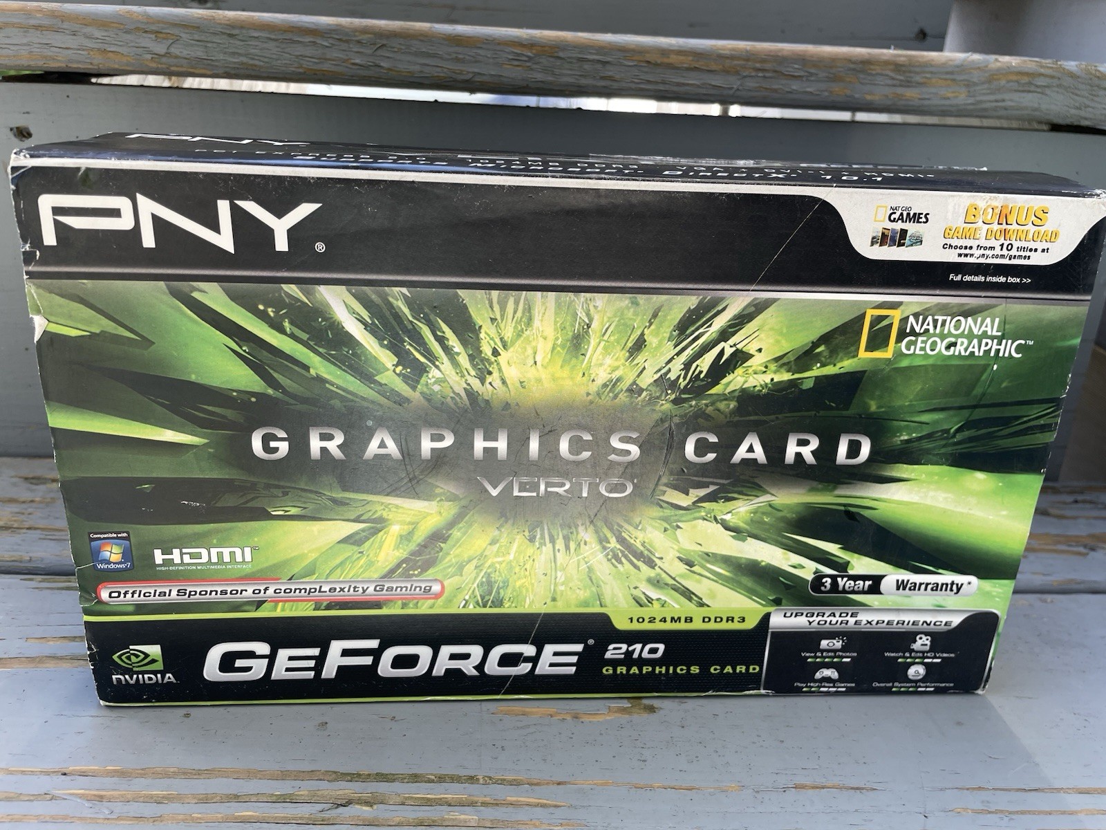 GeForce Graphics Card Verto 1024 MB DDR3 HDMI PNY 2011 NVIDIA