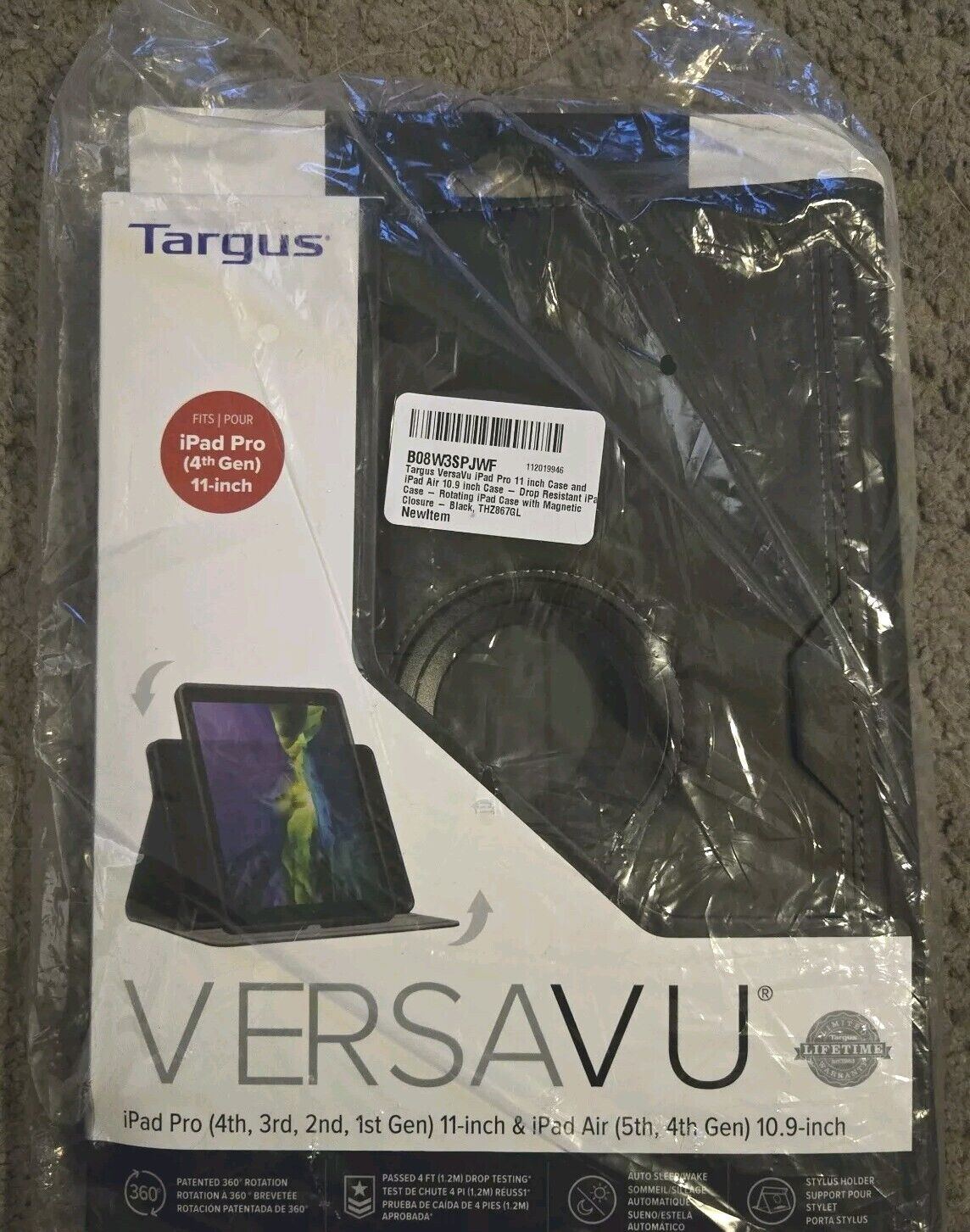 Targus VersaVu iPad Pro (4th Gen) iPad Air 4th 5th 10.9